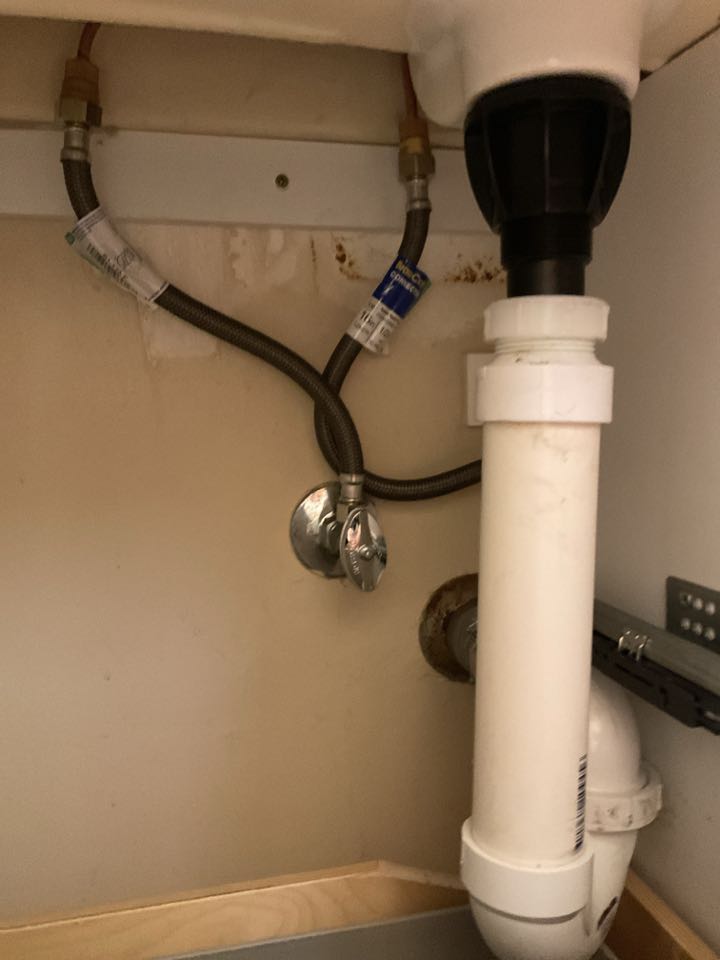 McLean, VA - Electrician, master, electrician, plumbing, replace faucet, sink stopped up, replace pop-up, replace chandelier.