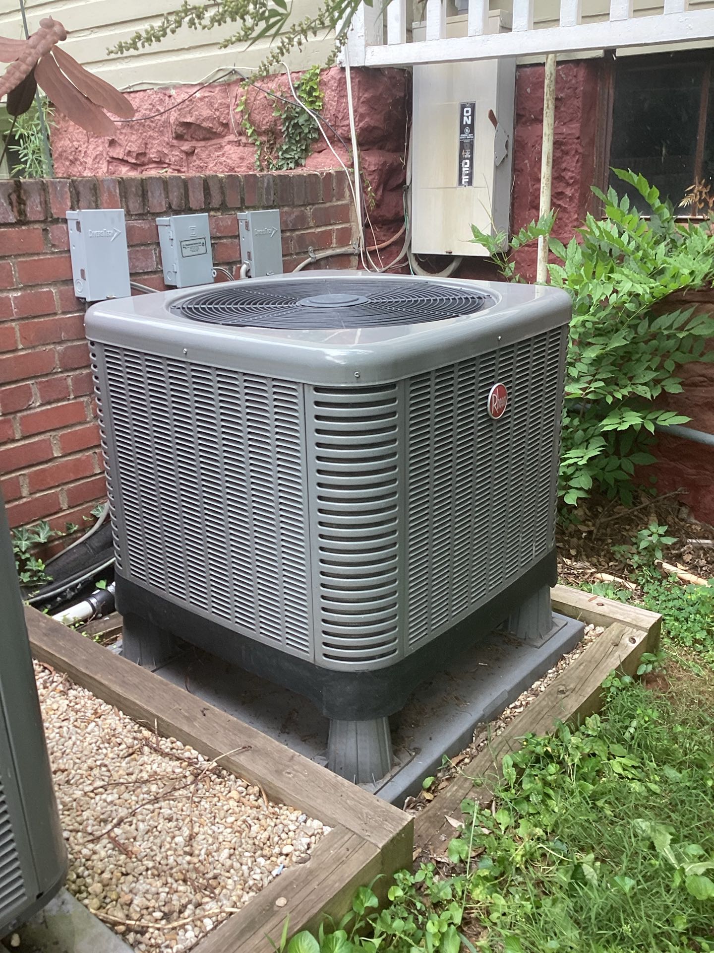 Manassas, VA - Rheem A/C, A/C Repair, A/C Fan Motor, A/C Not Working, A/C not Cooling 