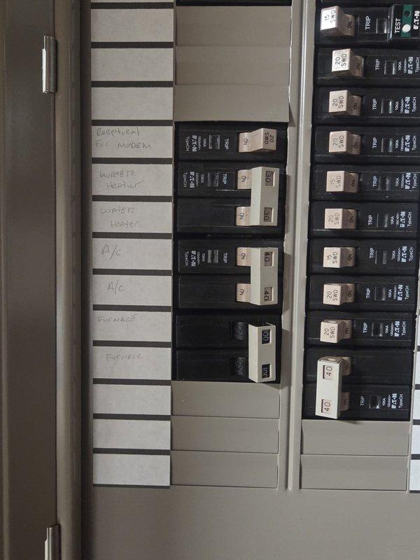 Conducted comprehensive site evaluation for complete heat pump system replacement. Assessed existing outdoor condensing unit and verified electrical infrastructure, including main panel circuit breaker configuration and dedicated disconnect switch. Documented current equipment specifications, electrical connections, and conduit routing to prepare detailed replacement proposal for upgrading residential HVAC system.