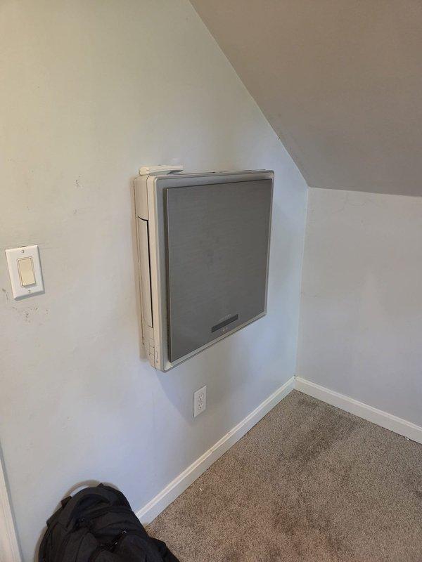 Performed diagnostic evaluation on mini split system experiencing operational failure. Identified faulty primary control board outputting incorrect voltage to indoor unit, preventing proper system operation. Determined replacement parts are unavailable for this unit, and complete system replacement is required to restore functionality.