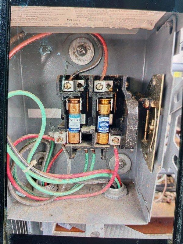 Completed full HVAC system replacement for multi-unit residential property, installing two FT5ANXC36L00 fan coil units with R454B refrigerant in utility closets serving Apartments 1 and 2, along with two rooftop heat pump systems (one 246SAN03000A Preferred 2.5-ton heat pump and one 146SAN03000W 2.5-ton AC unit). Replaced both air handlers, purged linesets with nitrogen, and performed pressure leak testing to verify system integrity. Installed new disconnect boxes with fuses, replaced both thermostats, and added Bryant bypass humidifier for Apartment 2 system. Integrated TU-EC-15BKB 15kw and TU-EC-10BKB 10kw heat kits into new air handlers, installed new wet switches and overflow switches for condensate protection, and added filter rack for Apartment 1. Reconnected all units to existing drain lines and verified proper amperage draw and operational performance of completed systems.