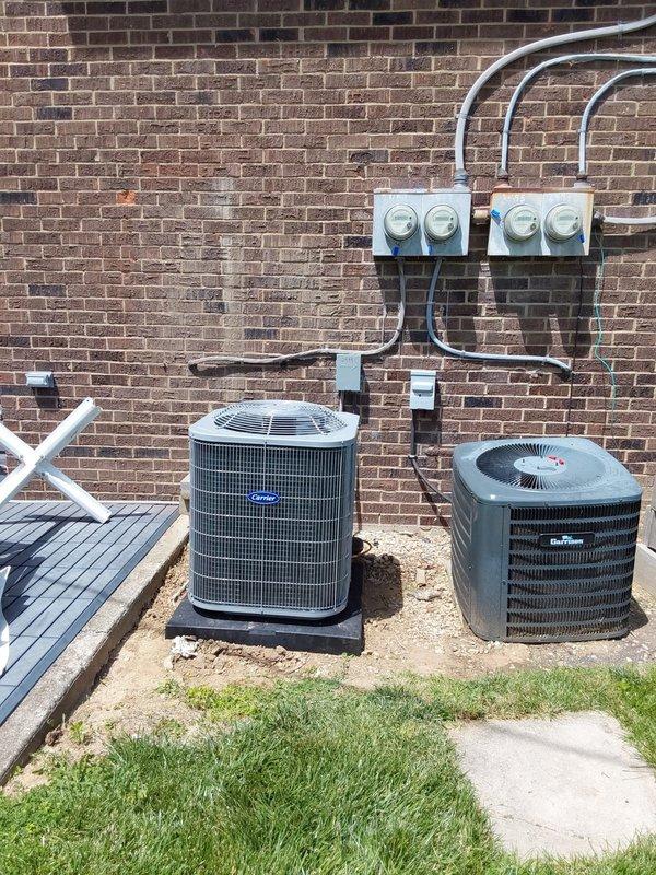 Completed full commercial HVAC system replacement including installation of Bryant GA4SAN52400N 2-ton 14 SEER condensing unit, Bryant CVAVA2414 evaporator coil, and Bryant 800SB36070 gas furnace. Removed existing equipment and disposed of all components per EPA regulations. Flushed refrigerant lines to ensure system cleanliness, installed new electrical disconnect and whip for proper power supply to outdoor unit. Fabricated and installed sheet metal transitions to connect new air handler to existing supply and return ductwork. Verified all electrical connections, tested gas furnace ignition and safety controls, and confirmed proper refrigerant charge and system operation. Obtained required permit for installation and ensured all work met local building codes and manufacturer specifications.