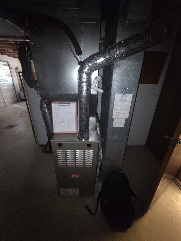 Completed comprehensive estimate for air conditioning system replacement. Evaluated existing Bryant furnace and HVAC system configuration in mechanical room, including assessment of current thermostat wiring with multi-stage capabilities and air handler setup. Documented equipment specifications, ductwork connections, and electrical terminations to provide accurate replacement system recommendations.