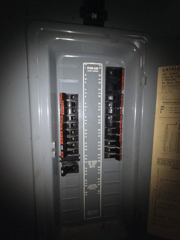 Conducted on-site evaluation of existing air conditioning system to provide replacement estimate. Assessed current electrical service panel and circuit breaker configuration to determine compatibility and electrical requirements for new AC unit installation. Documented existing electrical infrastructure including breaker panel capacity, available circuits, and conduit routing to ensure proper system sizing and installation planning for replacement equipment.