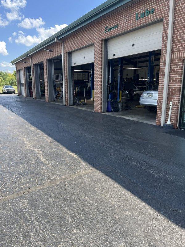Conducted site assessment at commercial automotive service facility to provide estimate for new air conditioning system installation. Shop currently has no existing HVAC equipment, requiring complete system design and installation for the multi-bay workspace. Documented facility layout, electrical infrastructure requirements, and optimal equipment placement locations for future AC installation.