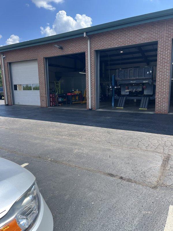 Conducted site assessment at commercial automotive service facility to provide estimate for new air conditioning system installation. Shop currently has no existing HVAC equipment, requiring complete system design and installation for the multi-bay workspace. Documented facility layout, electrical infrastructure requirements, and optimal equipment placement locations for future AC installation.
