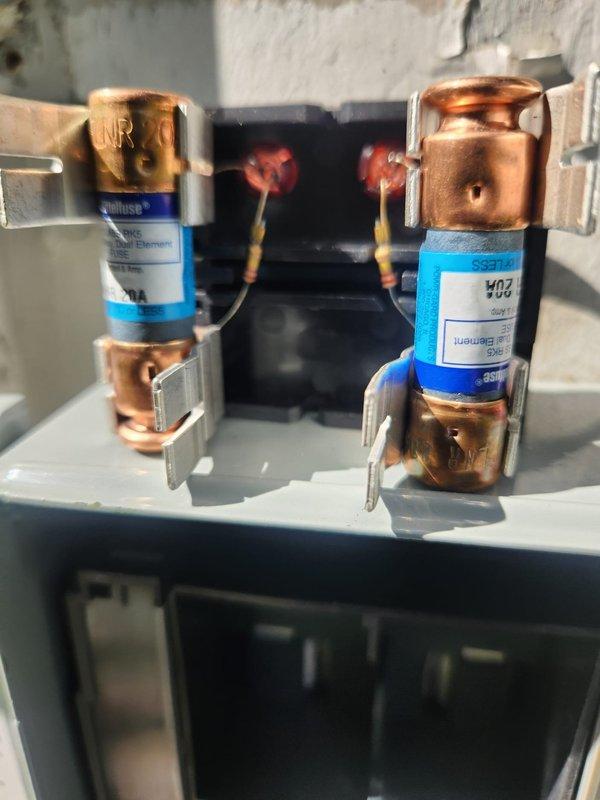 Completed full HVAC system installation including 800SB36070M17 Legacy gas furnace, CVAVA2417XMA V-coil cased vertical evaporator coil (R454B refrigerant), and 37MURAQ24AA3 single-zone ductless outdoor unit. Replaced filter rack with new filters and performed partial return drop replacement. Executed lineset nitrogen purge, RX11 flush, and comprehensive pressure leak test to ensure system integrity. Reconnected all components to existing furnace and ductwork, installed new outdoor condenser pad and disconnect box with fuses, and maintained existing thermostat. System tested and operational upon completion.