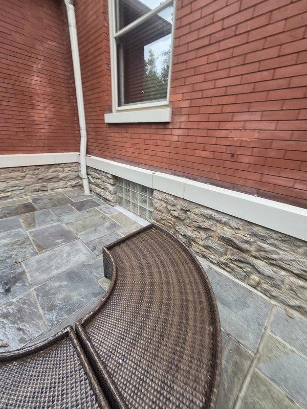 Provided estimate for Energy Recovery Ventilator (ERV) installation to improve indoor air quality. Assessed existing Bryant furnace system in basement utility area and evaluated exterior wall penetration requirements for fresh air intake and exhaust terminations. Documented equipment location and recommended installation specifications.