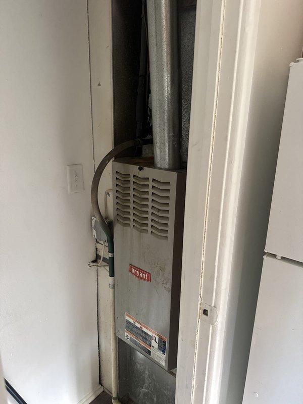 Returned to site to replace defective control board on Bryant furnace unit as scheduled. Removed furnace access panel, disconnected and removed failed control board, installed new OEM replacement board, reconnected all wiring harnesses and safety circuits, and verified proper operation. Unit tested successfully with all safety controls functioning correctly and heating cycle operating within manufacturer specifications.