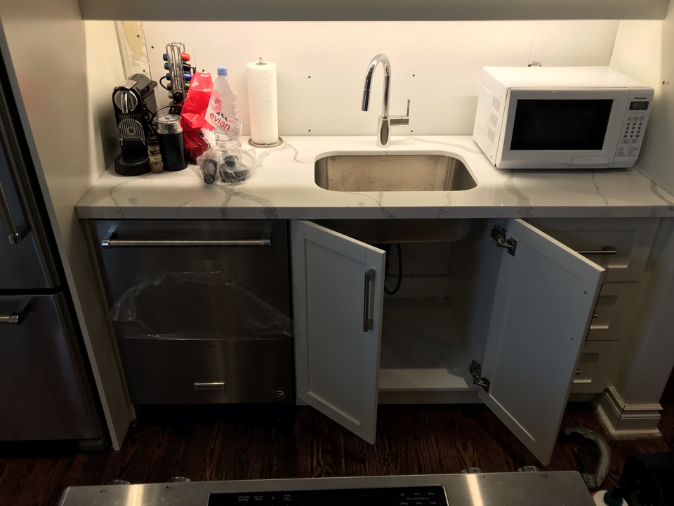 Installed customer supplied dishwasher new Fossett complete new drain and shut off valves Installed customer supplied dishwasher new Fossett complete new drain and shut off valves
