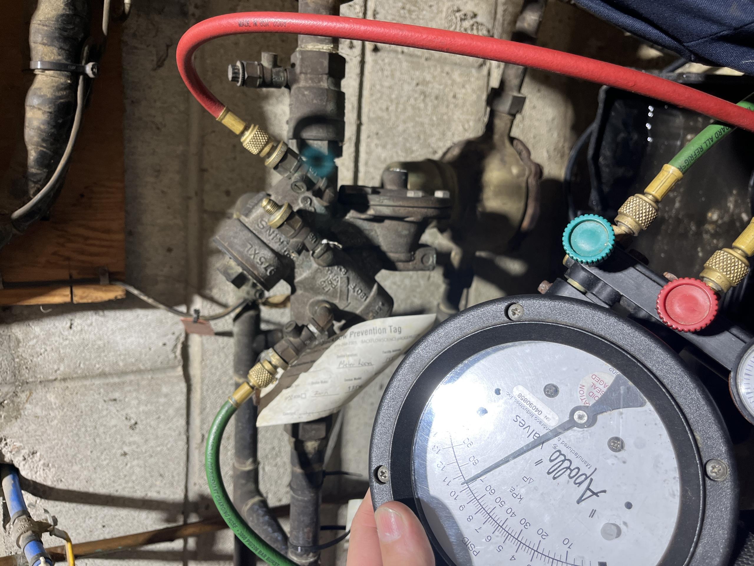 Annual backflow pr_eventer testing
