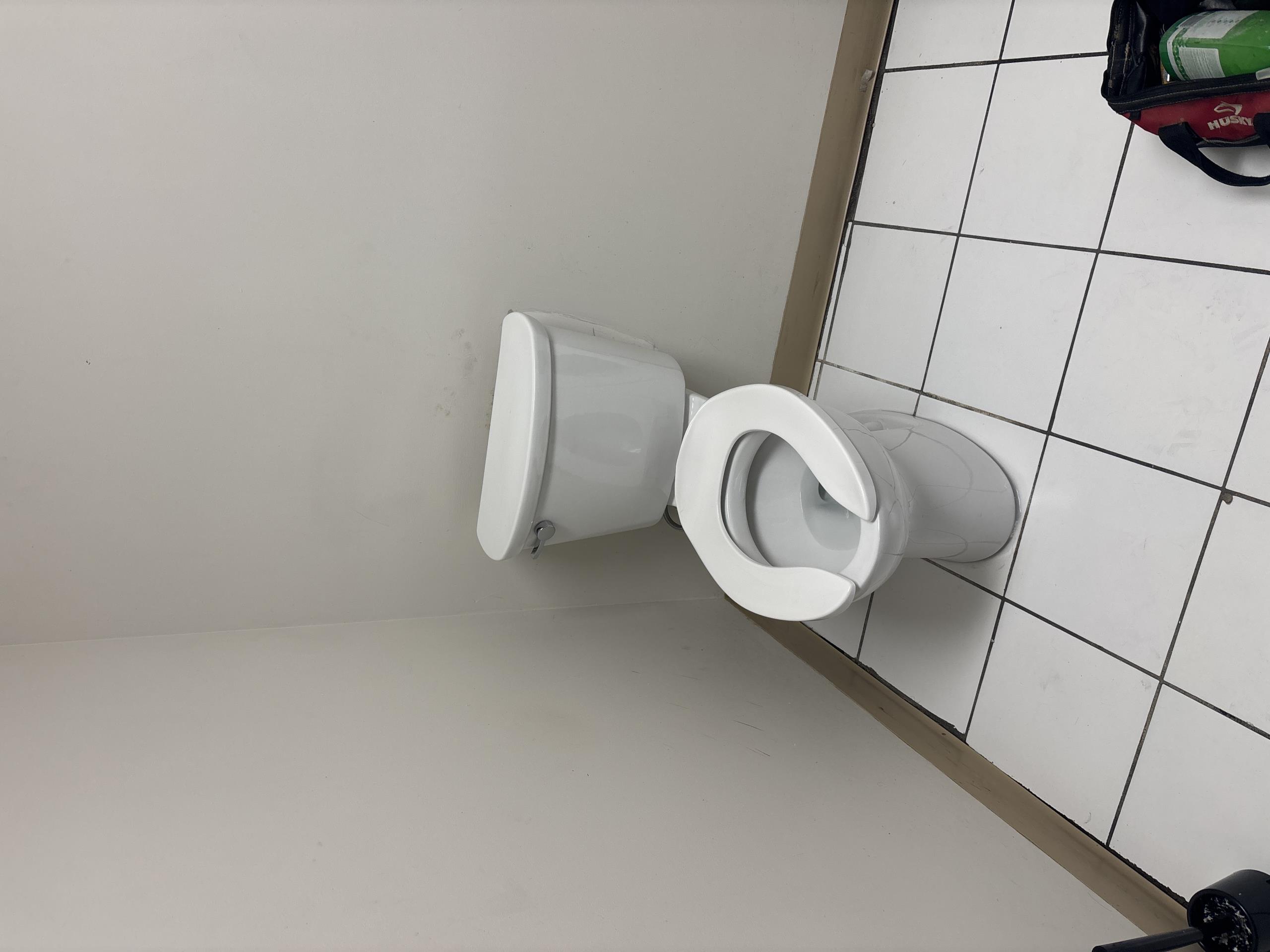 Install 2 new toilets