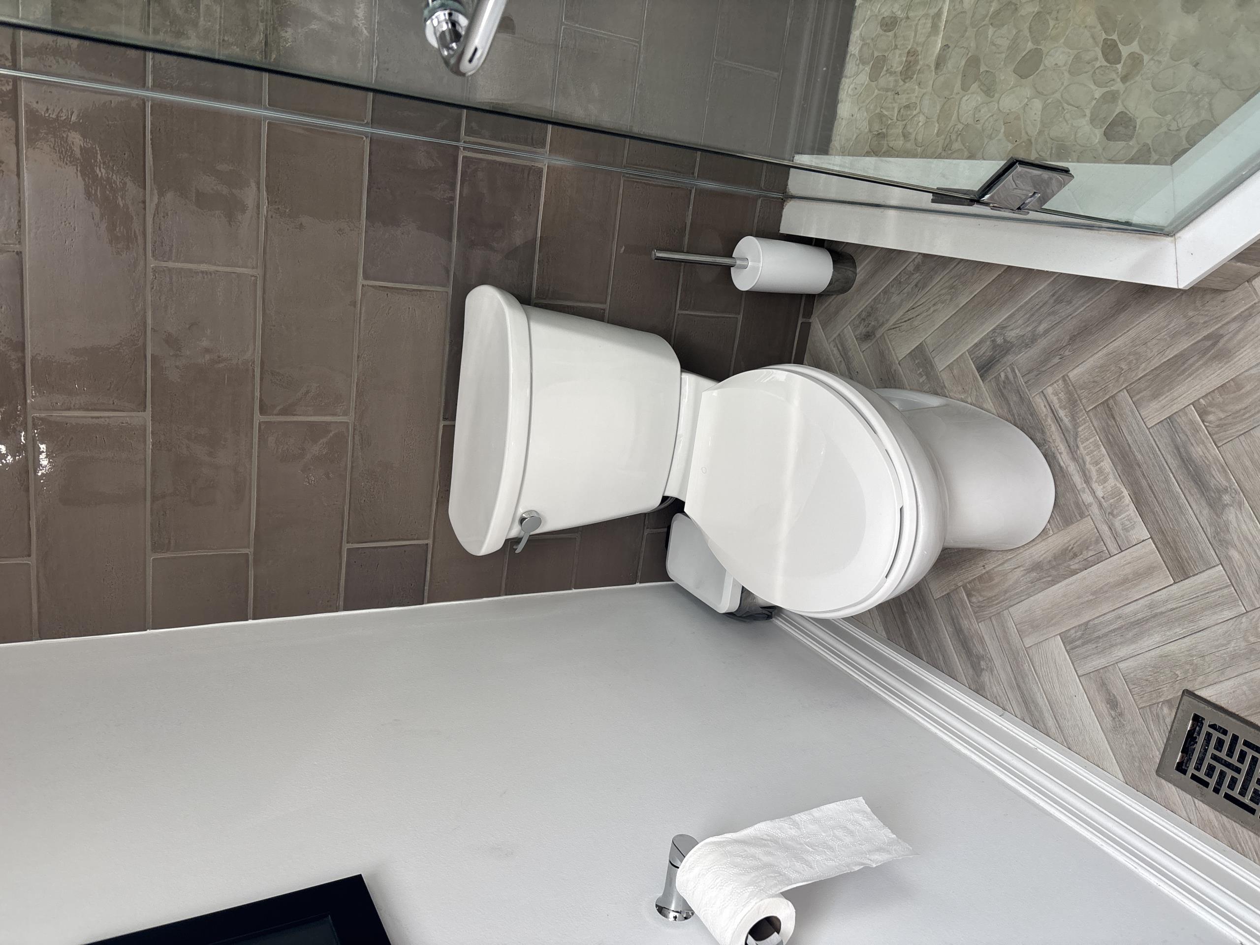 install a new toilet