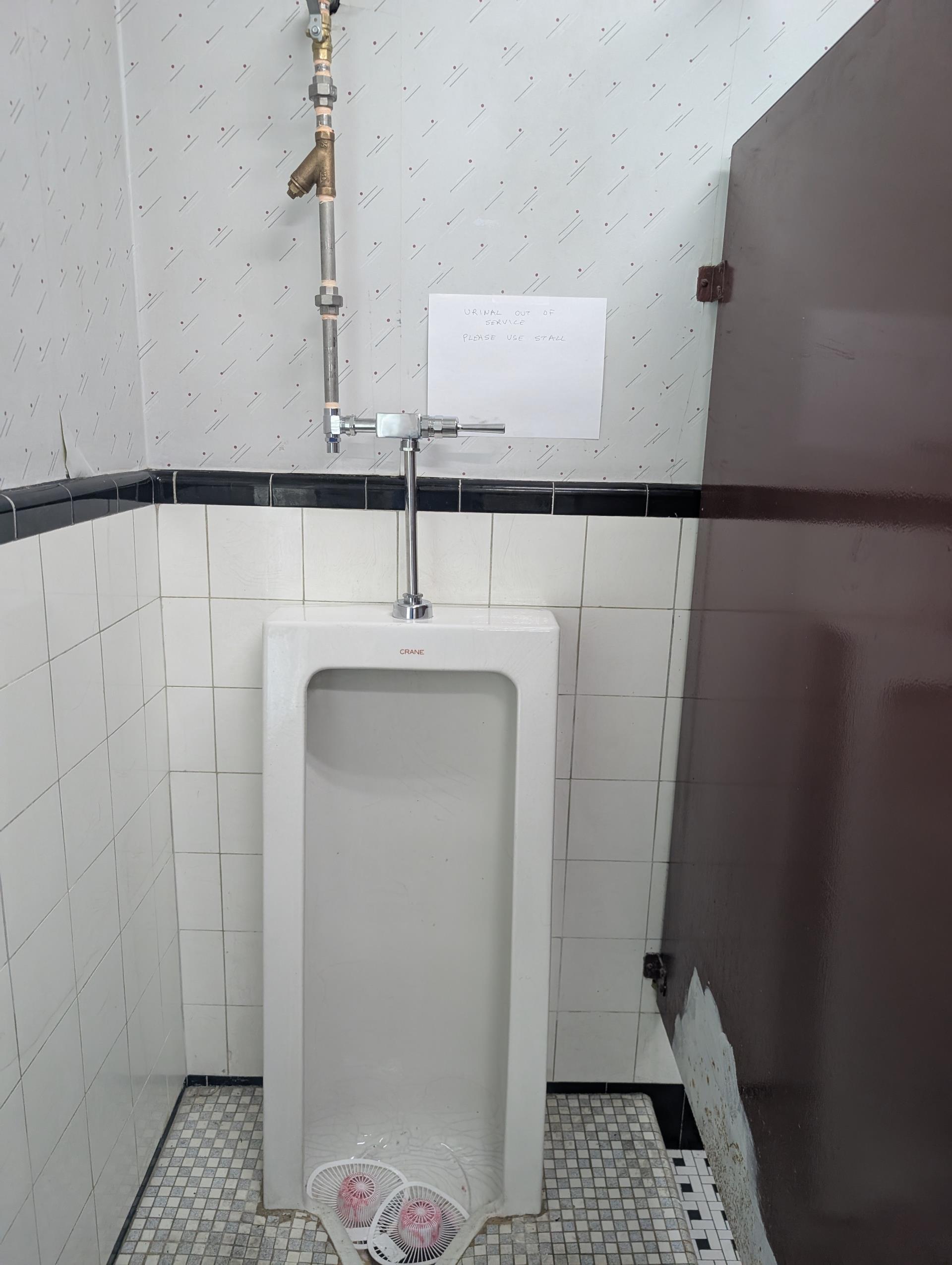 Install new flushometer