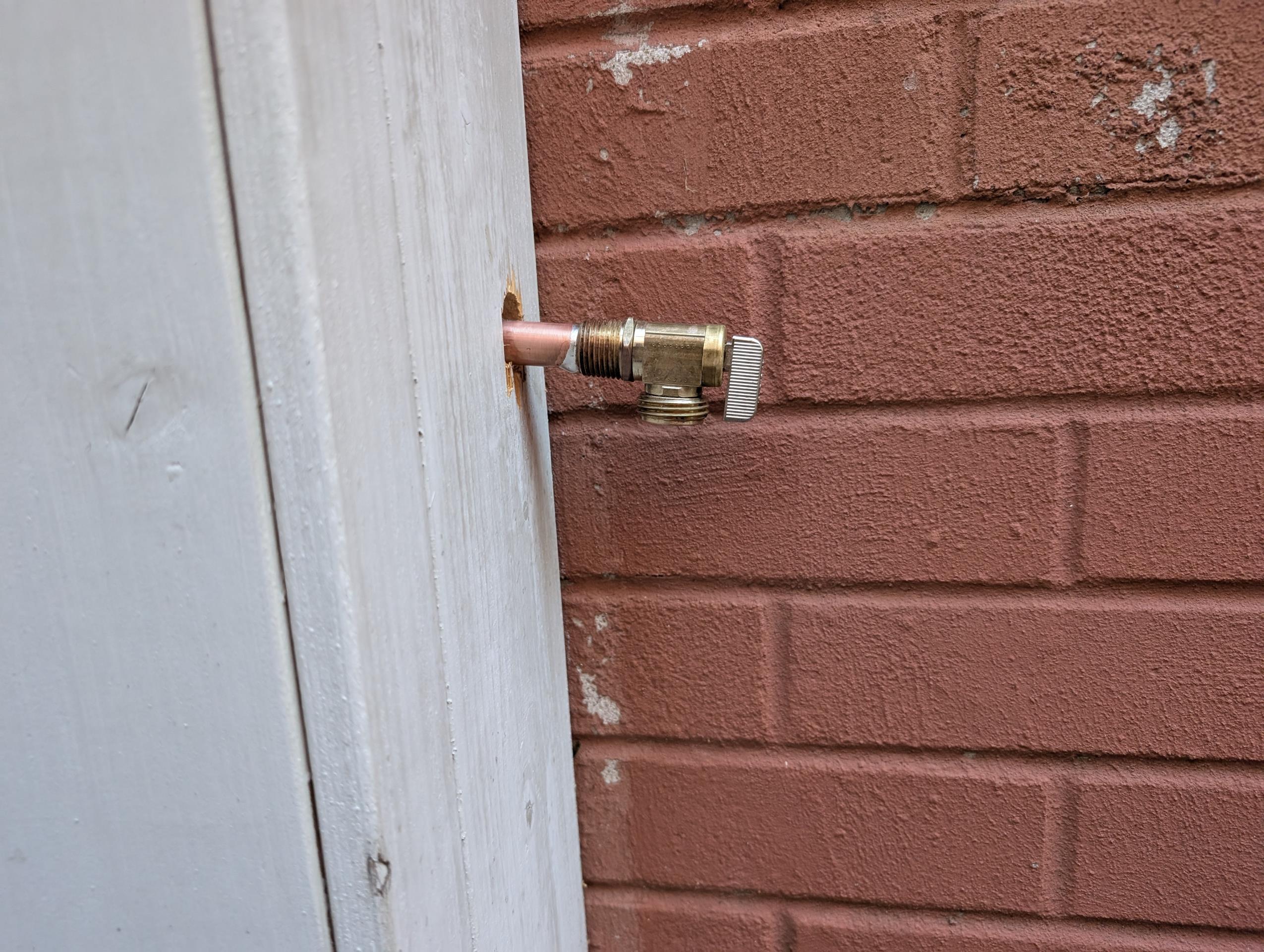 multiple leaks in different areas (shut off valve in ceiling, hosebib, & in garage)