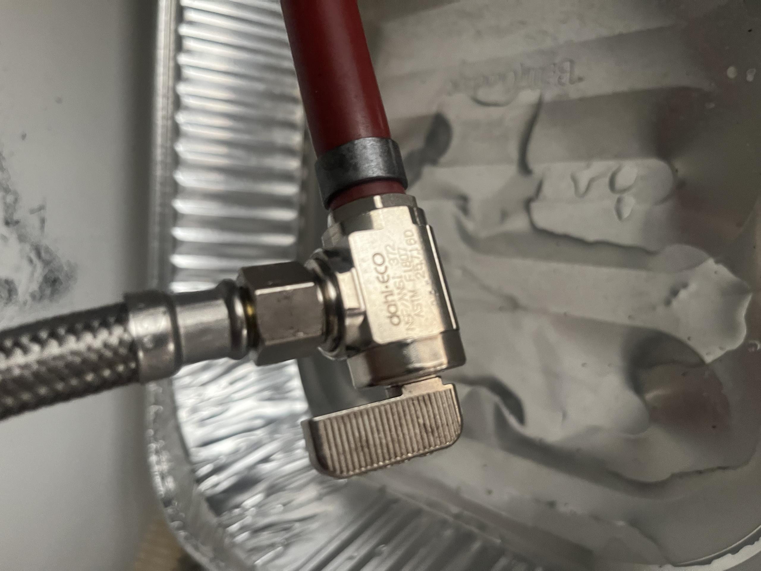 Replace Dishwasher Shut Off Valve
