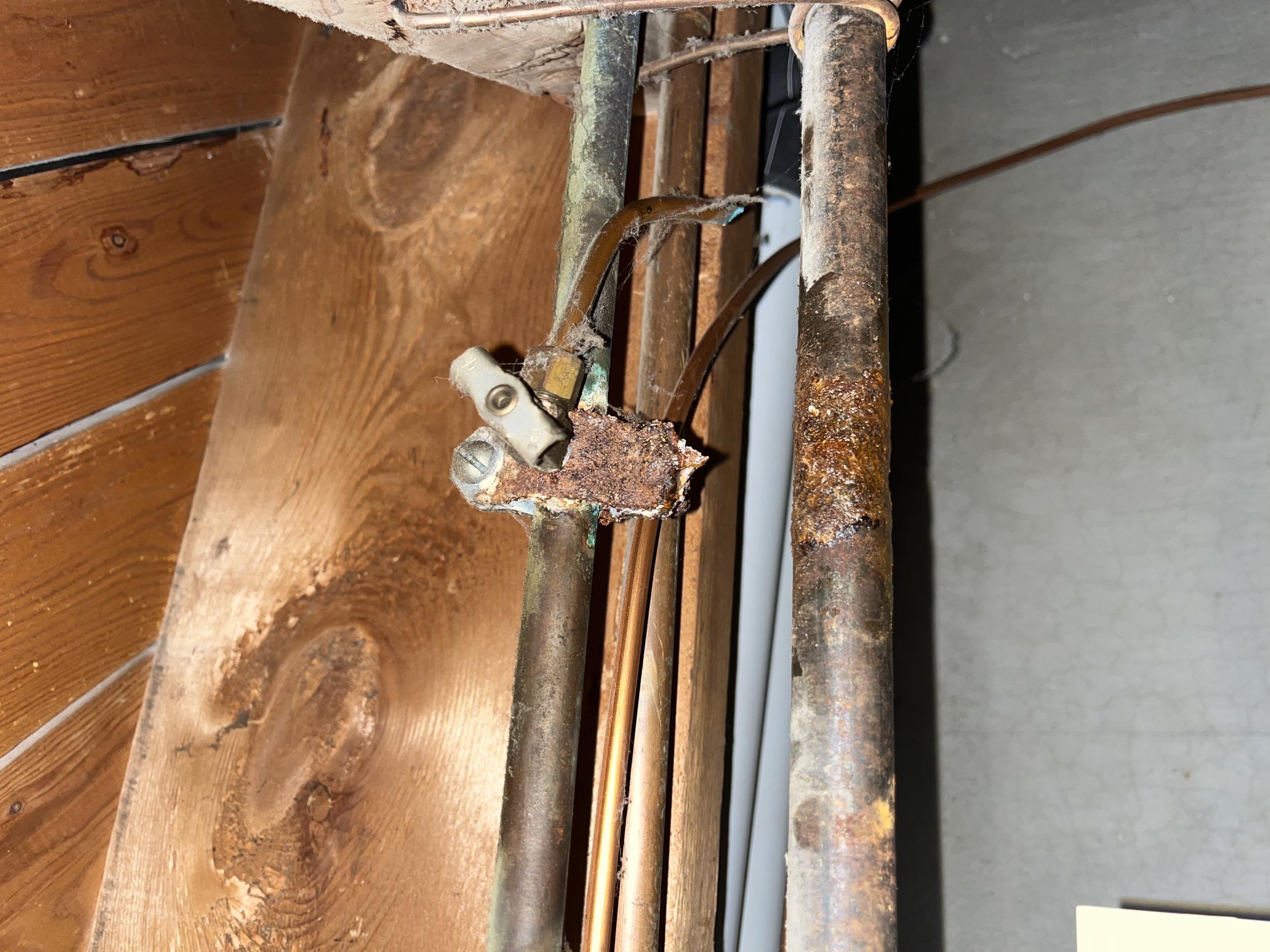 Replace Leaking Gas Pipe