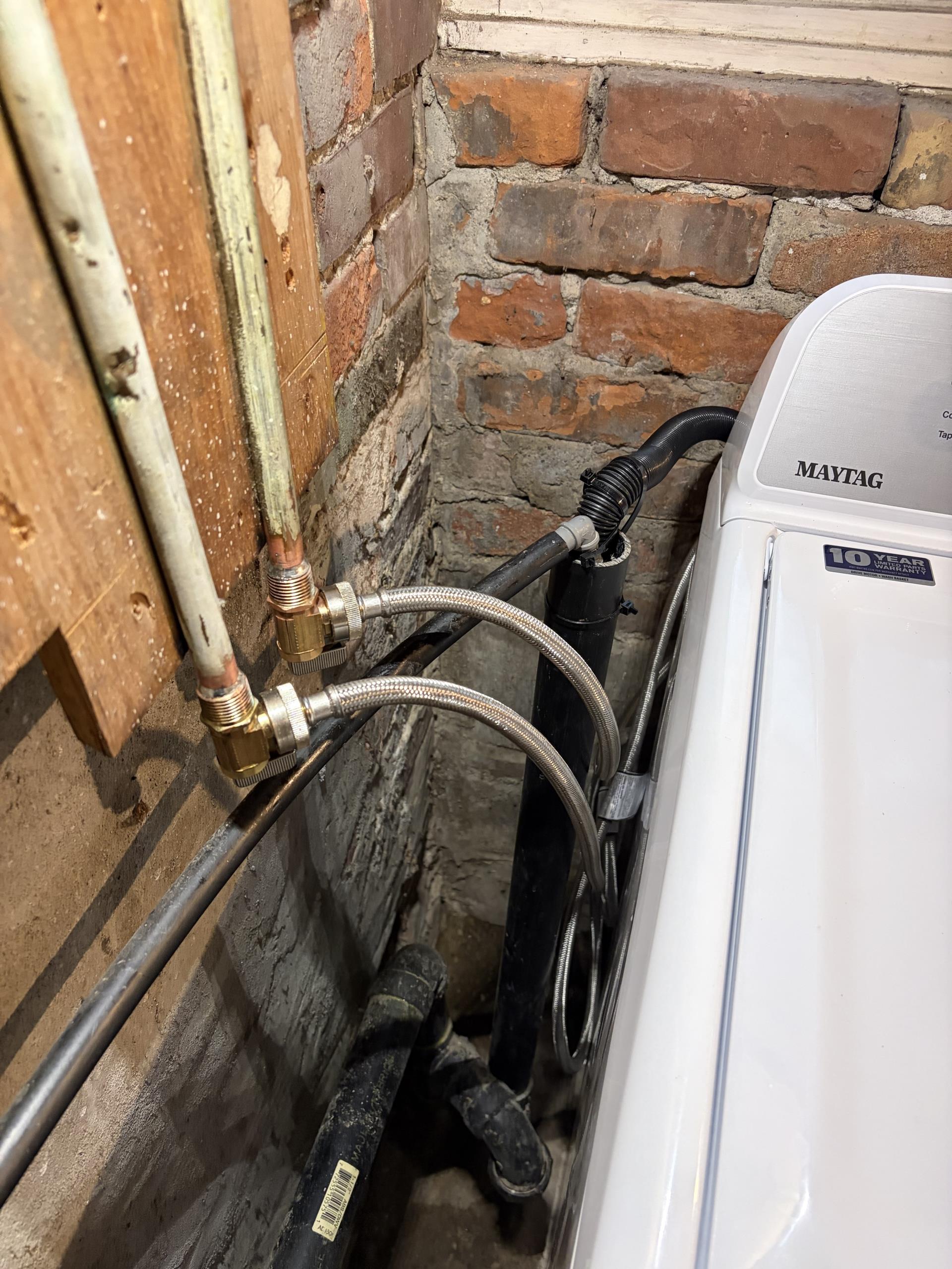 Replace Laundry Shut Offs