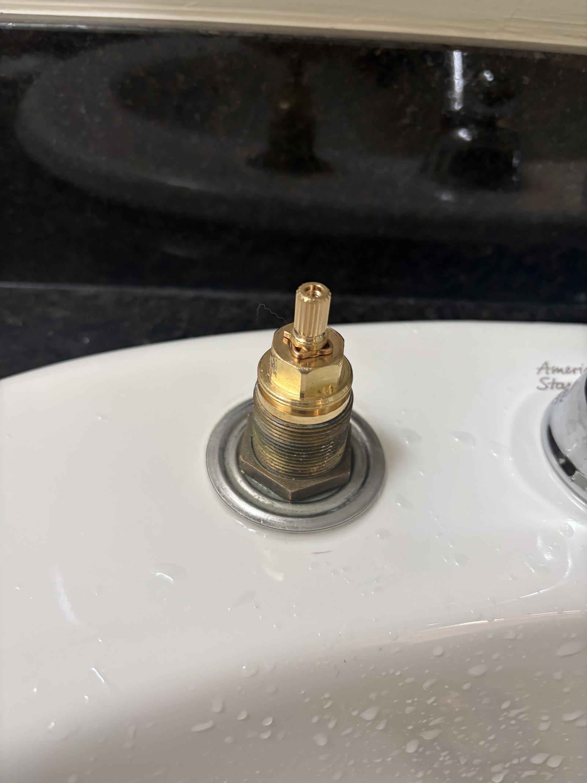 Replace Faucet Cartridge 