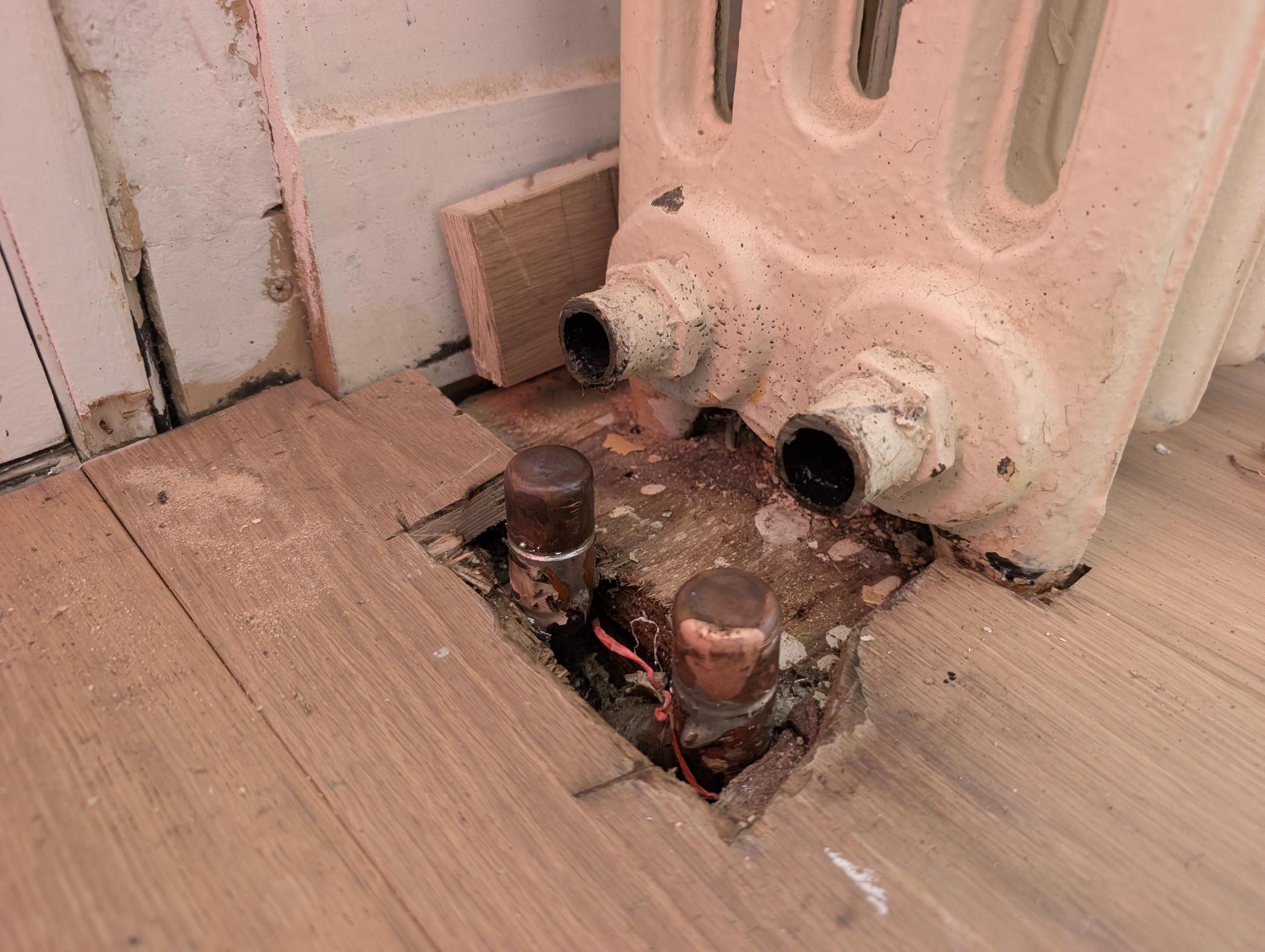 hot water tank is leaking