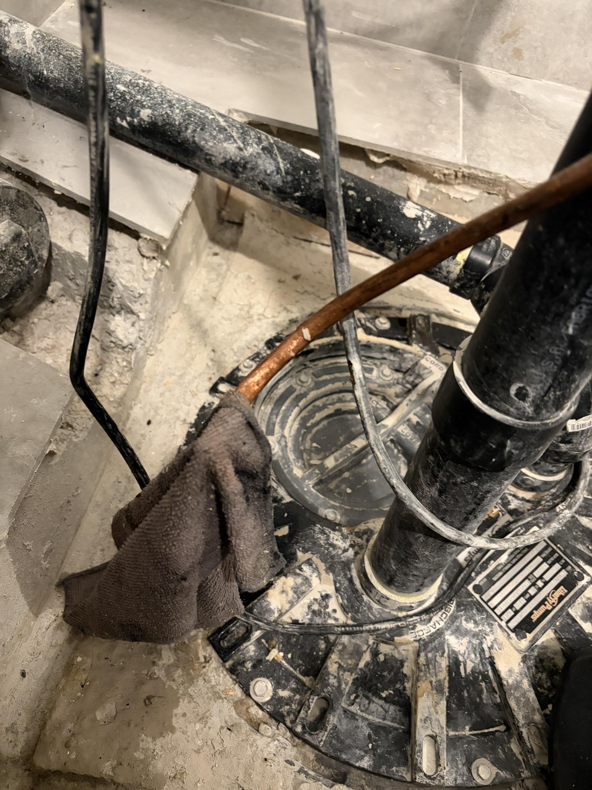 Clear Blocked Sewage Ejector