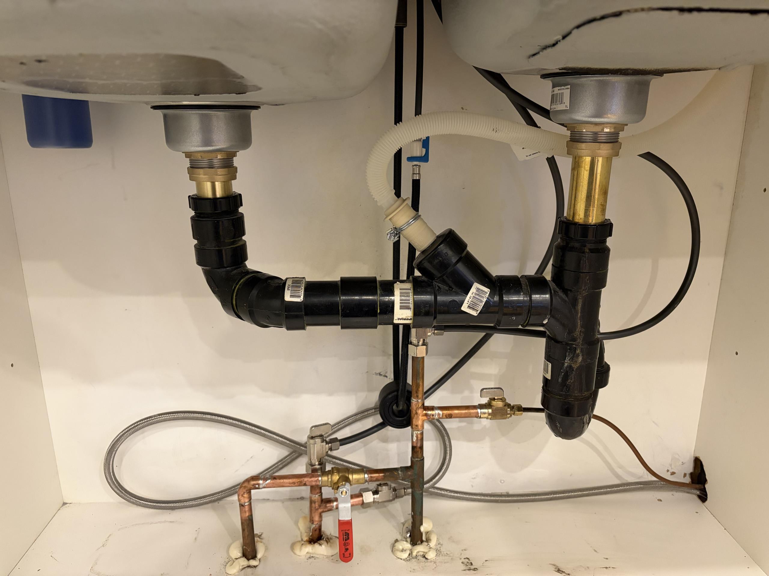 Replace Plumbing Under Kitchen Sink