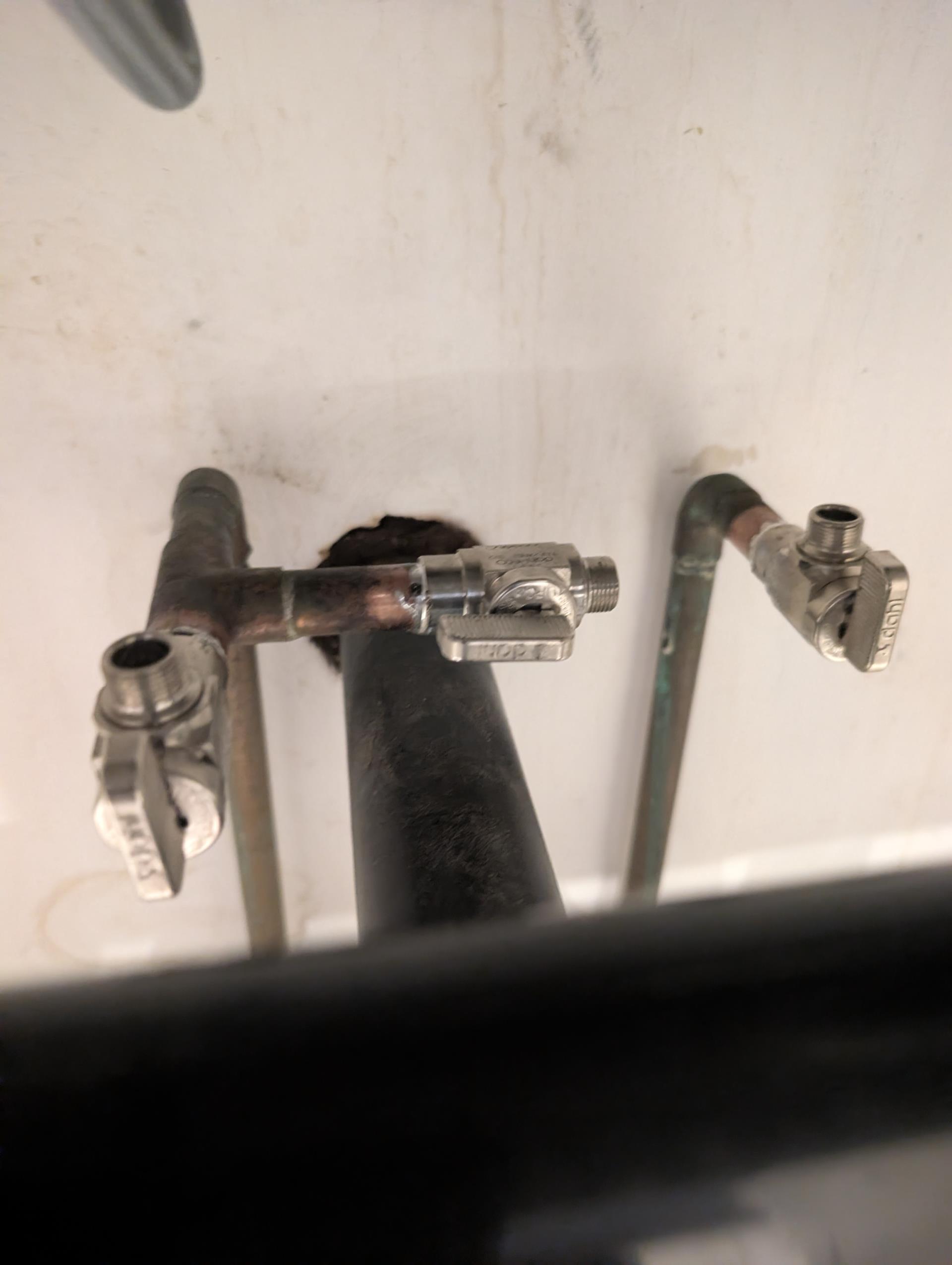 Scarborough, ON - dishwasher shut off valve is leaking