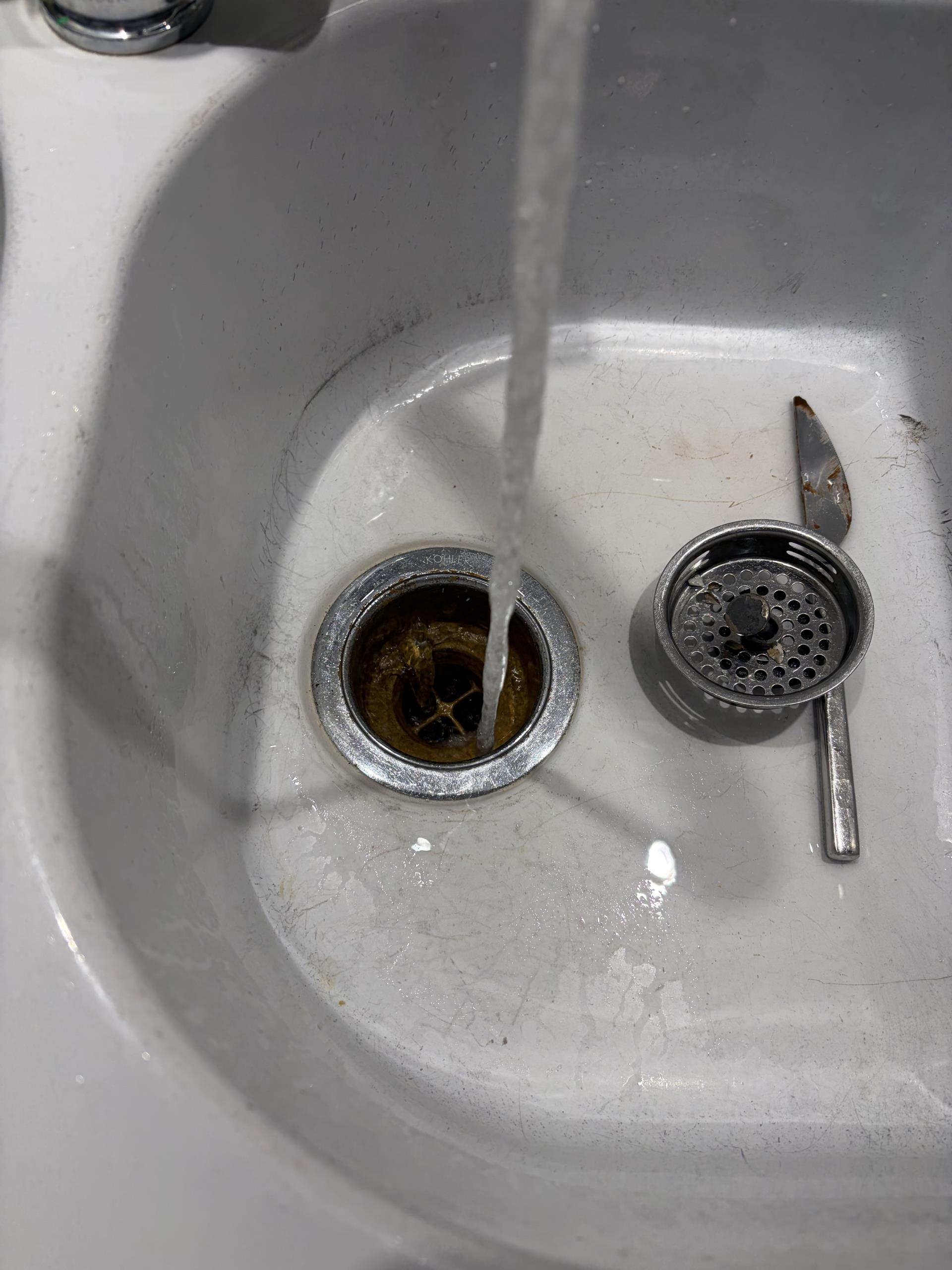Clear Blocked Kitchen Sink Drain