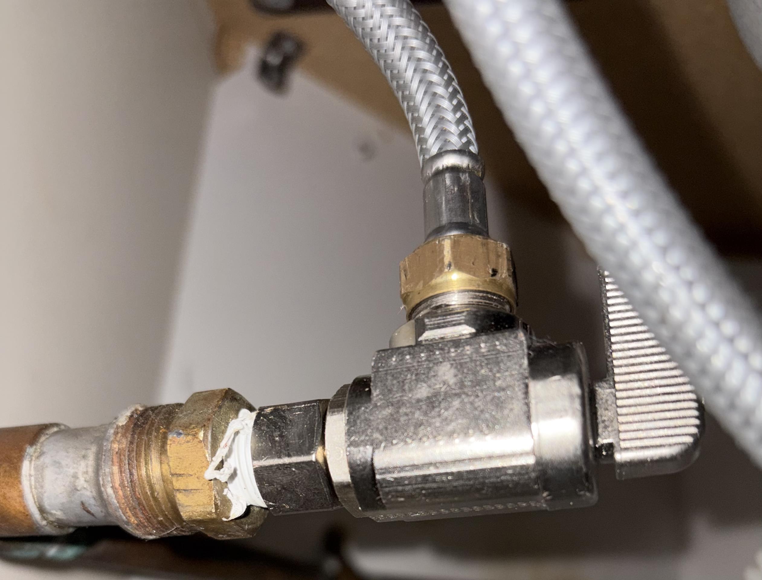 Install Valve For Kitchen Faucet 