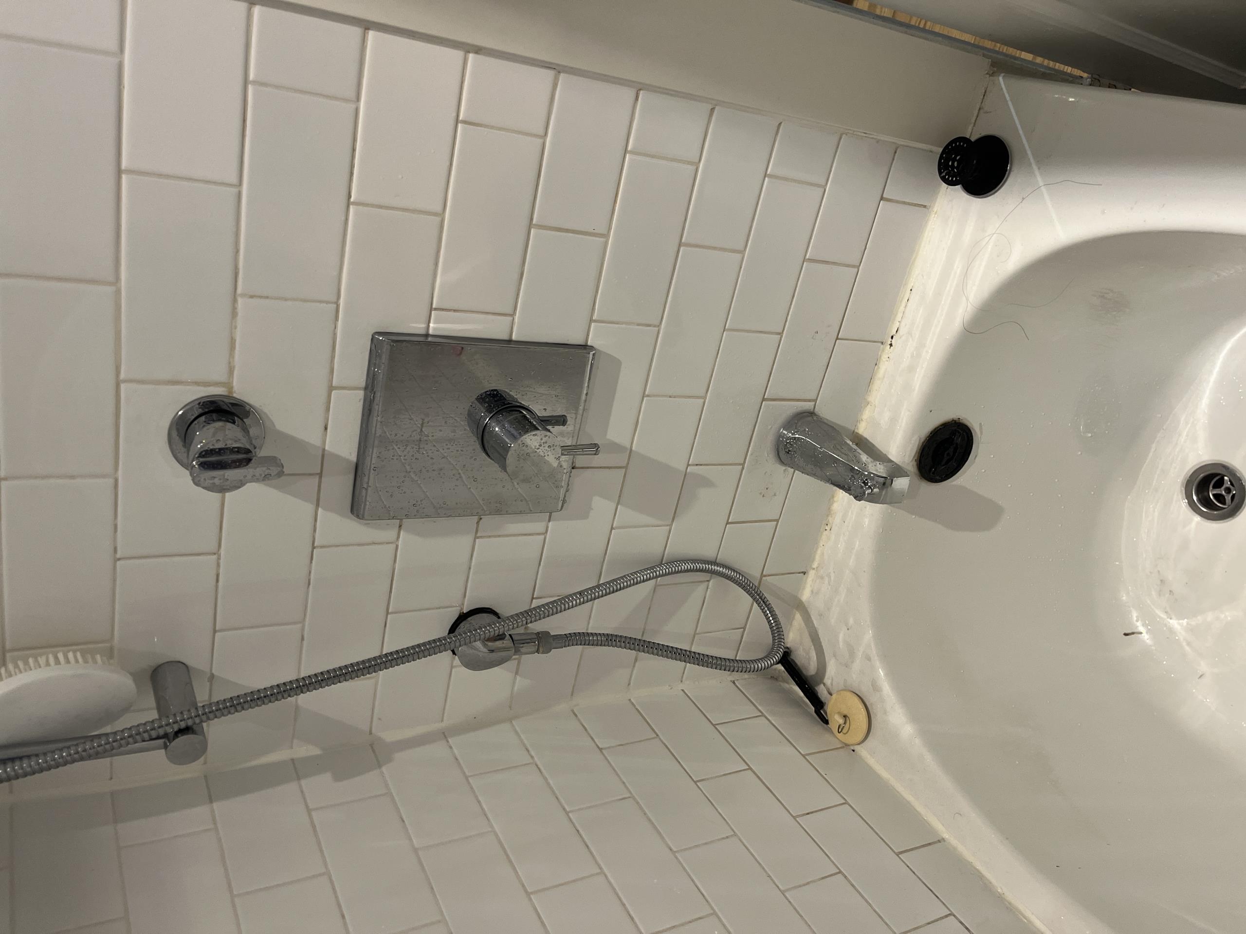 Investigate leak through ceiling