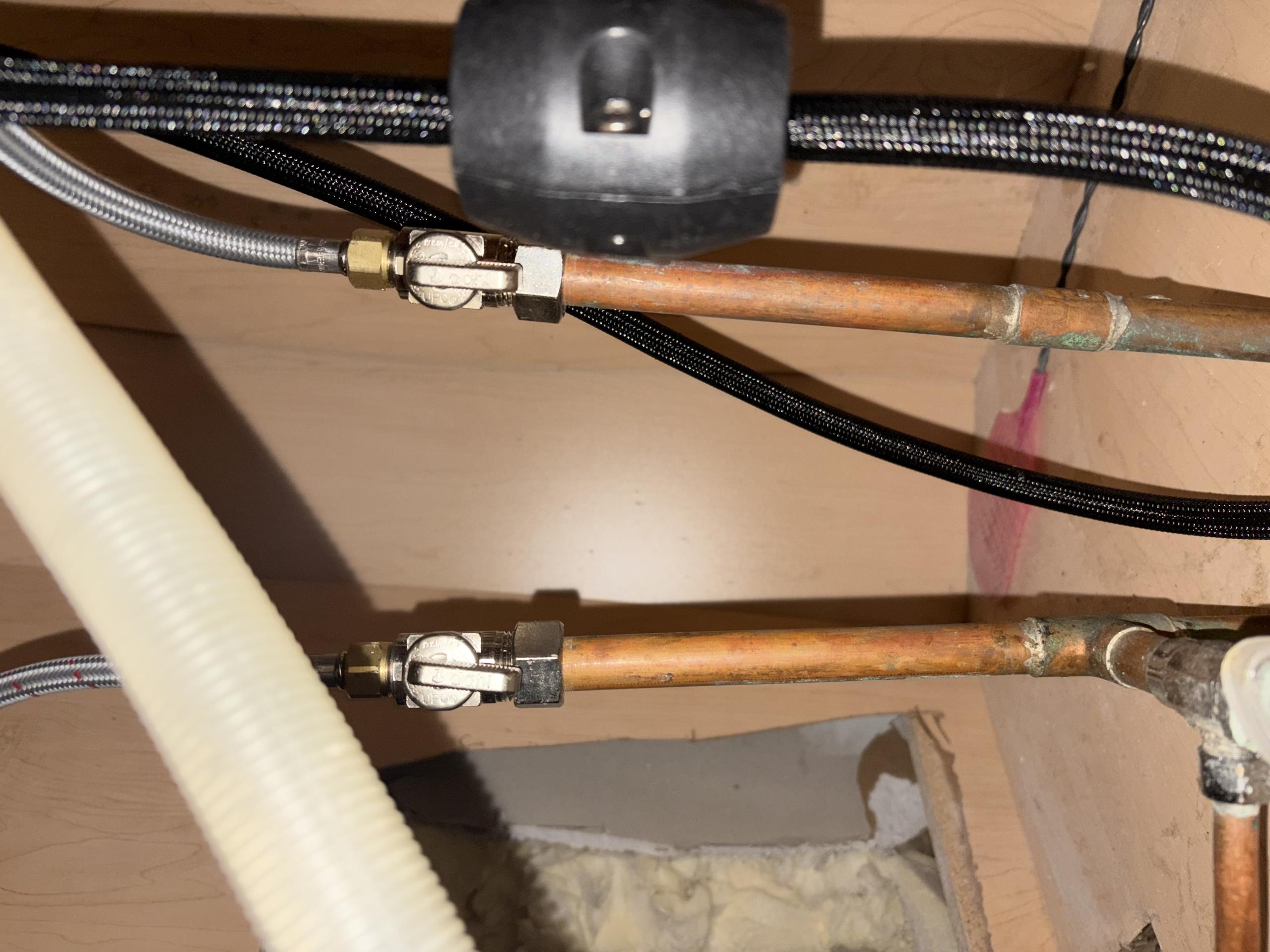 Replace Valves for Kitchen Faucet 