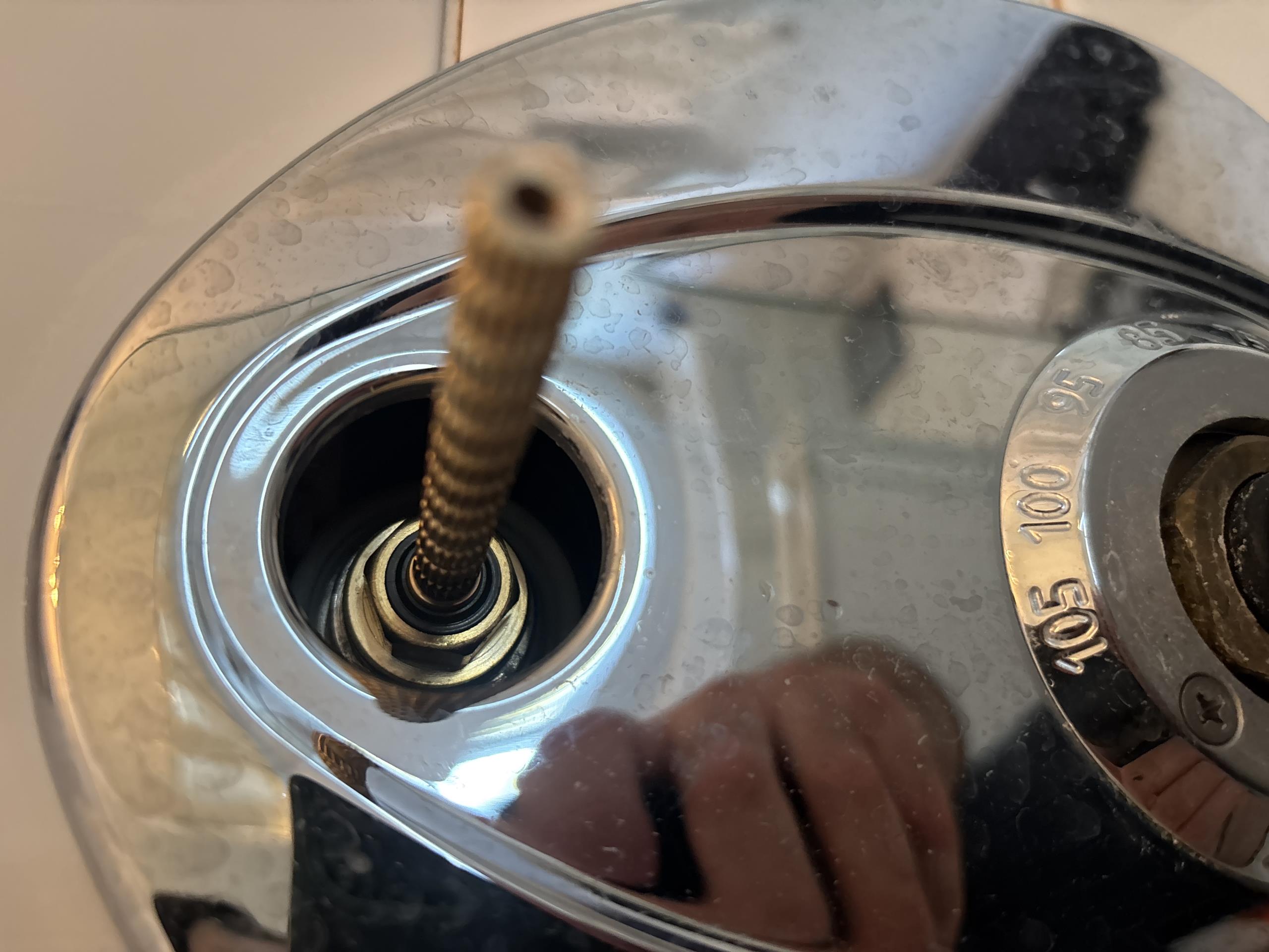 bathtub faucet is dripping