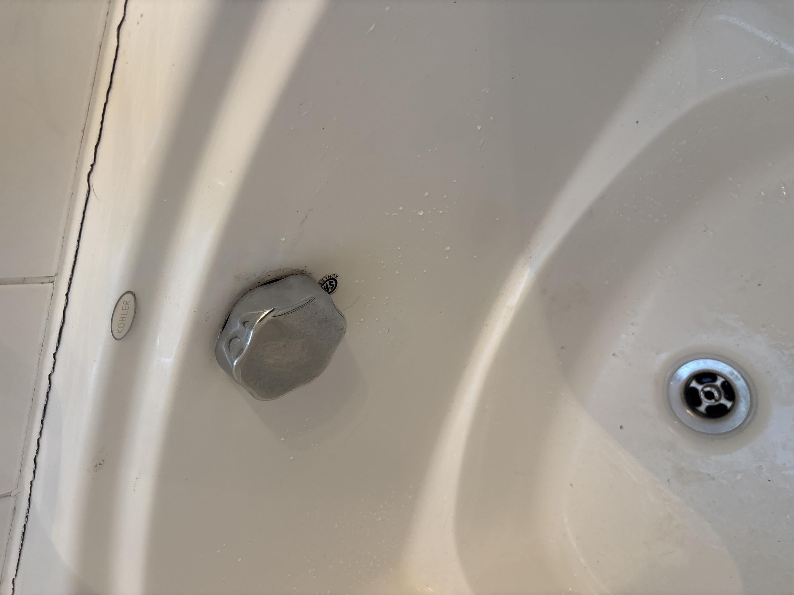 clear drains on second floor