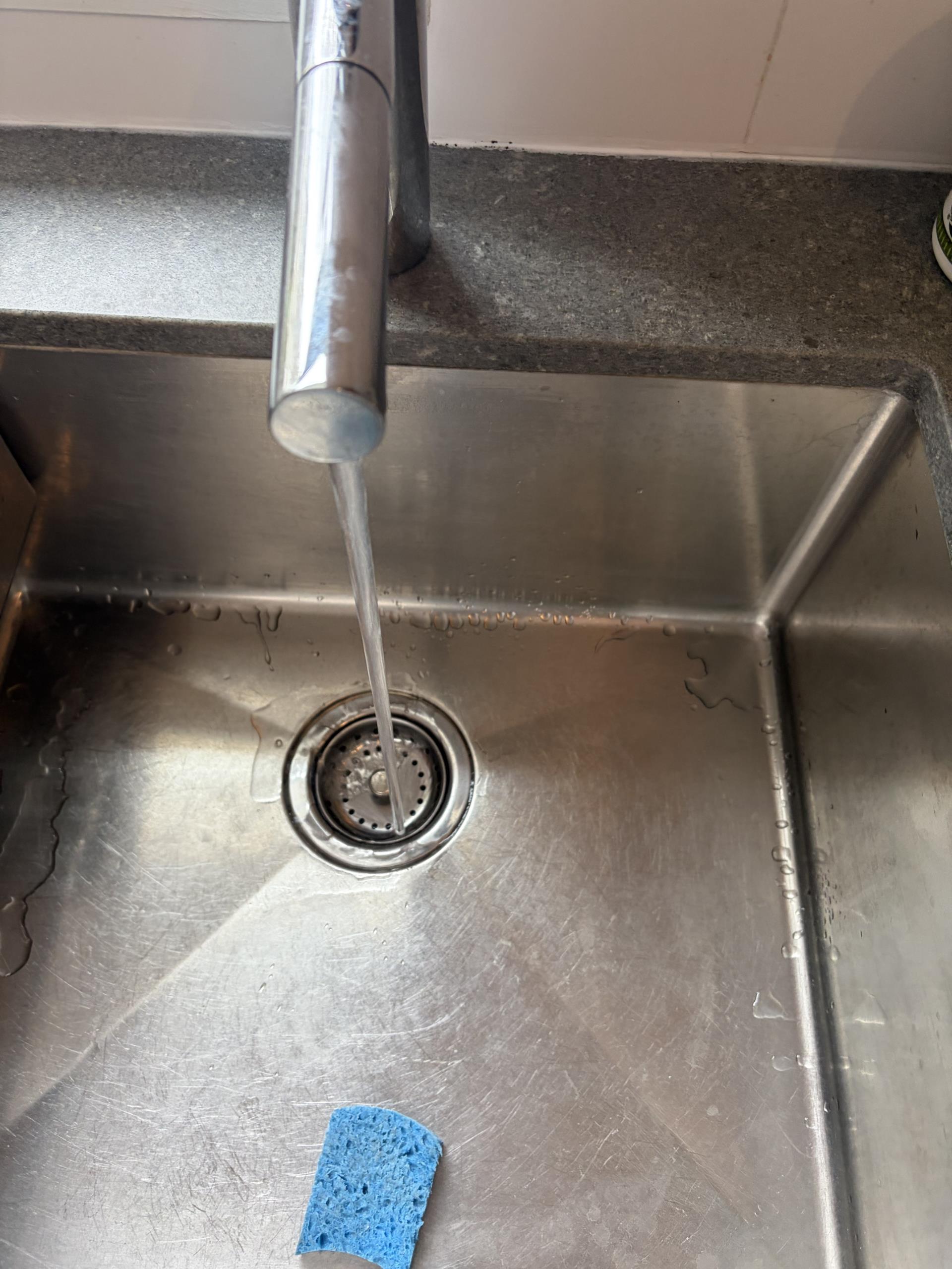 Clear Kitchen Sink Drain