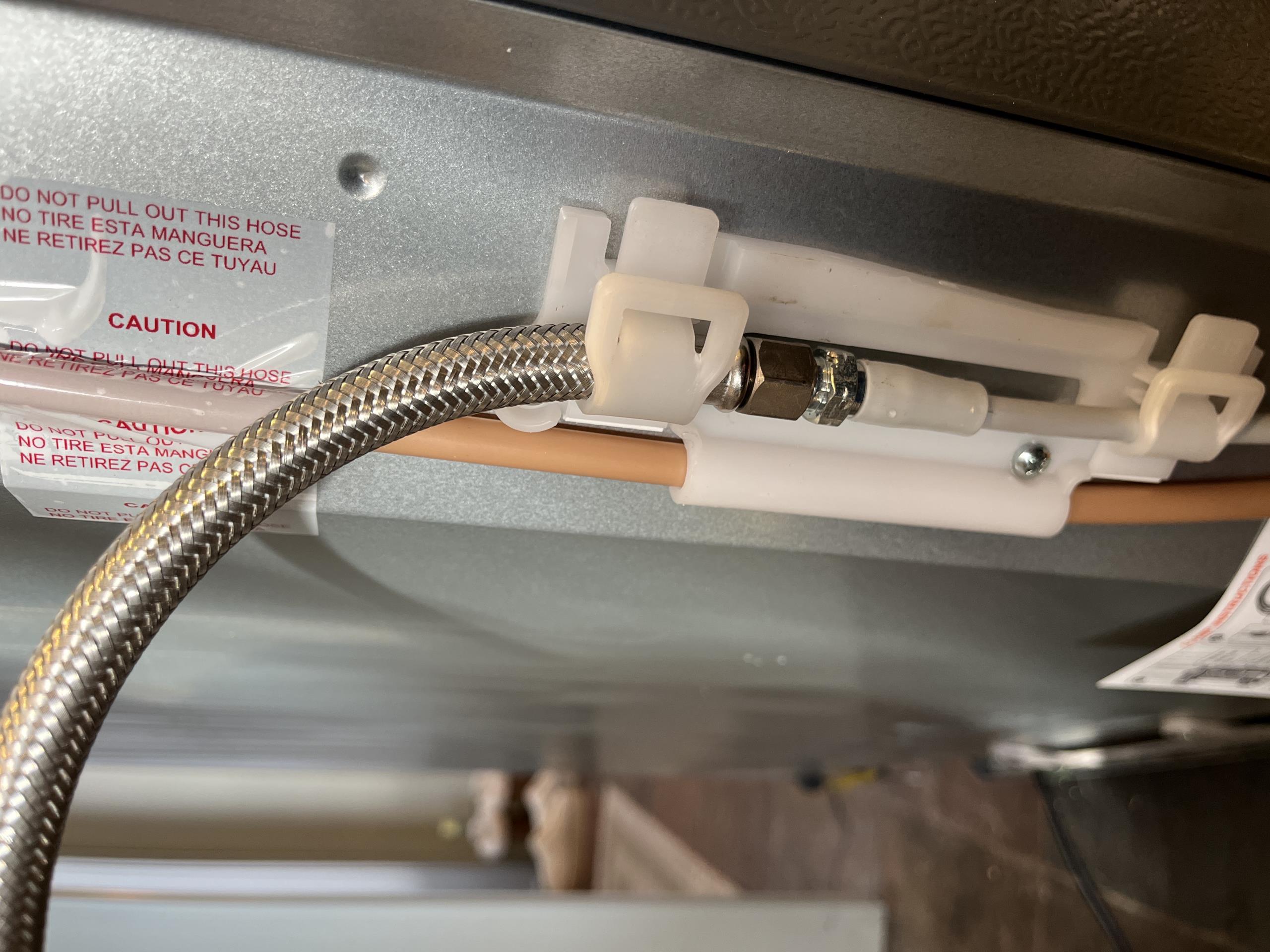 Old Toronto, ON - Replaced smelly kitchen sink drain and broken fridge icemaker tubing. 