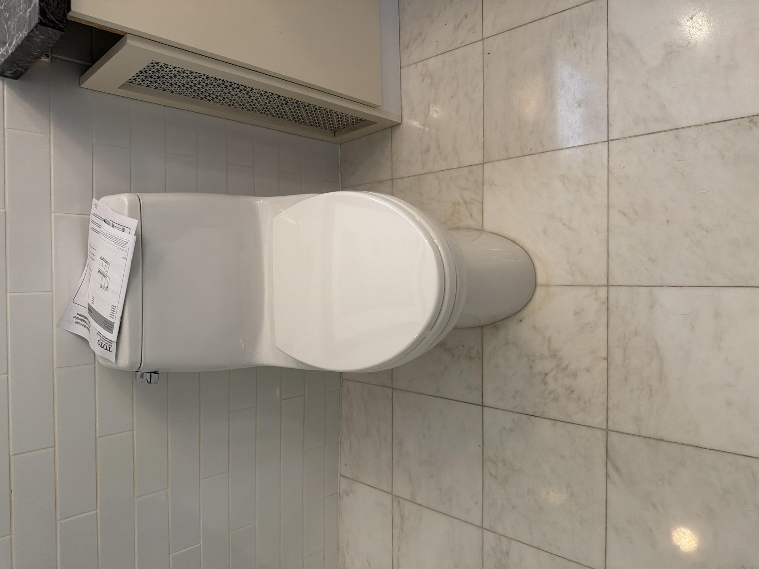 Old Toronto, ON - Install Toto Ultramax toilet