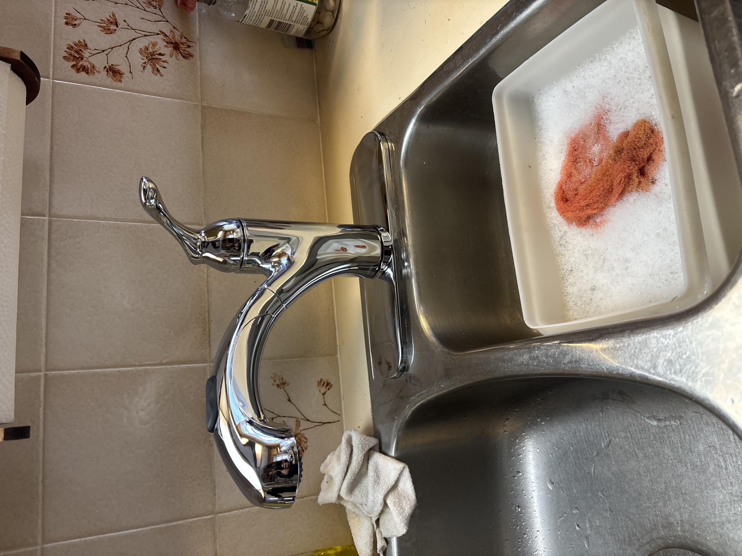 Old Toronto, ON - install kitchen faucet