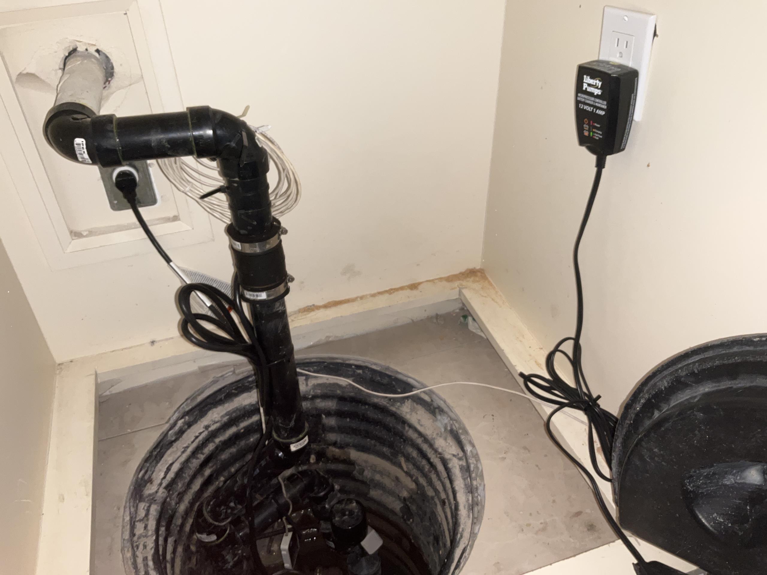 Old Toronto, ON - check sump pump