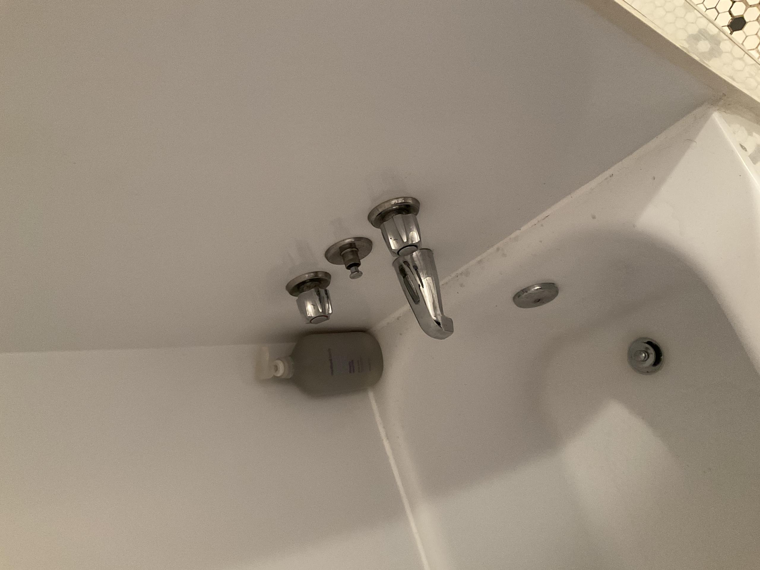 Old Toronto, ON - Upgraded client with a new American Standard Cadet Pro and replaced their showers tub spout
