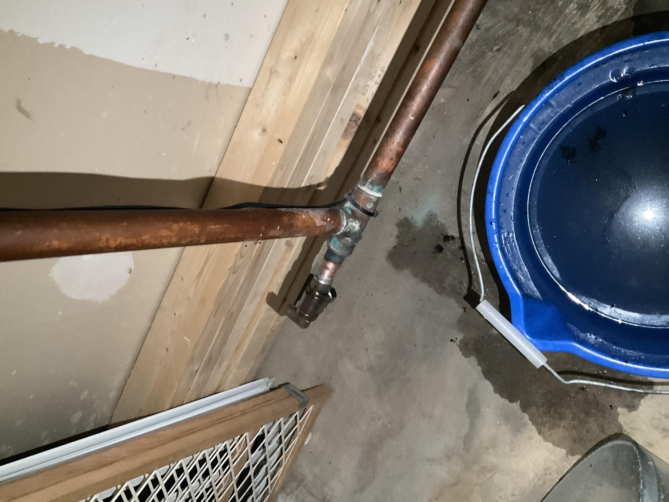 Old Toronto, ON - Replaced main shutoff and main line hose bib Old Toronto, ON - Replaced main shutoff and main line hose bib