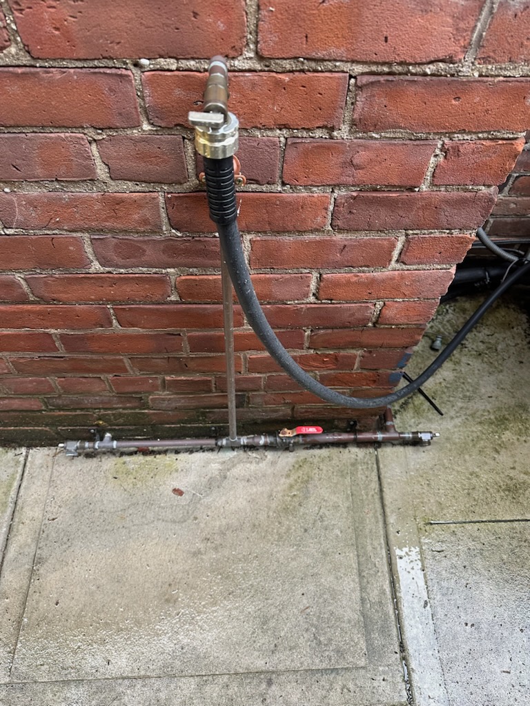 Old Toronto, ON - Repiped outside irrigation supply line