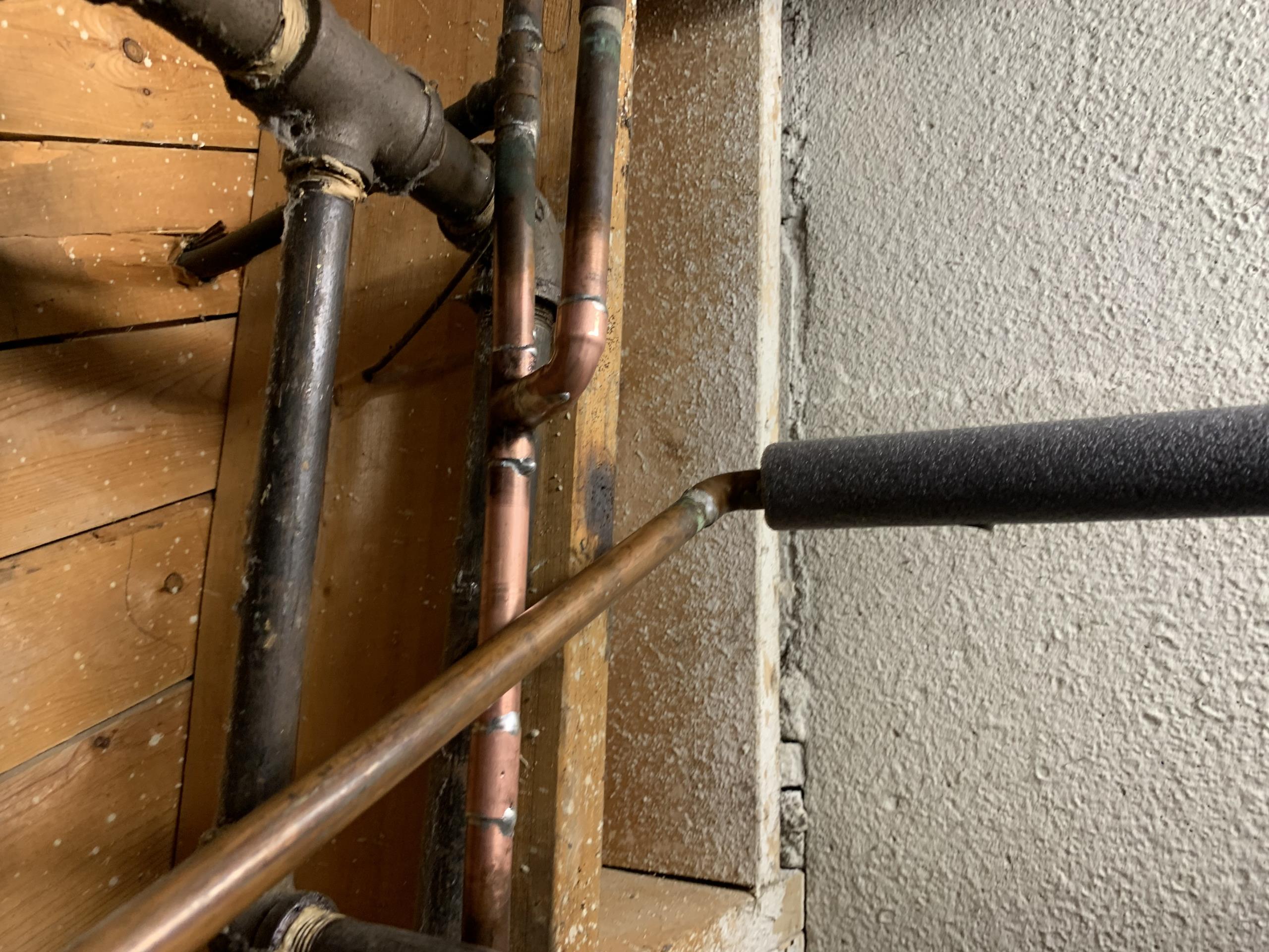 North York, ON - Repaired 1/2” copper supply line North York, ON - Repaired 1/2” copper supply line