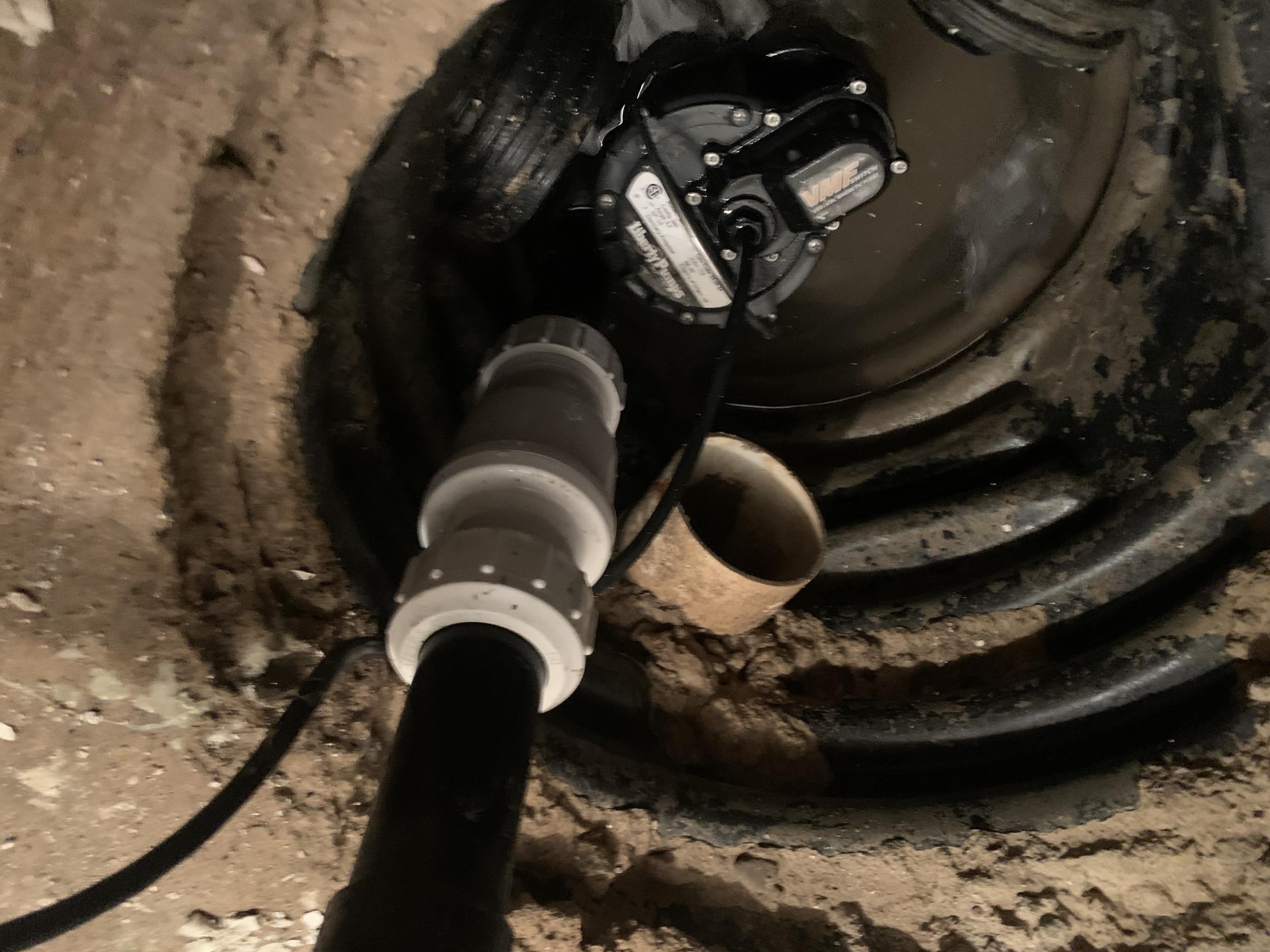 Old Toronto, ON - install quiet check valve for sump pump