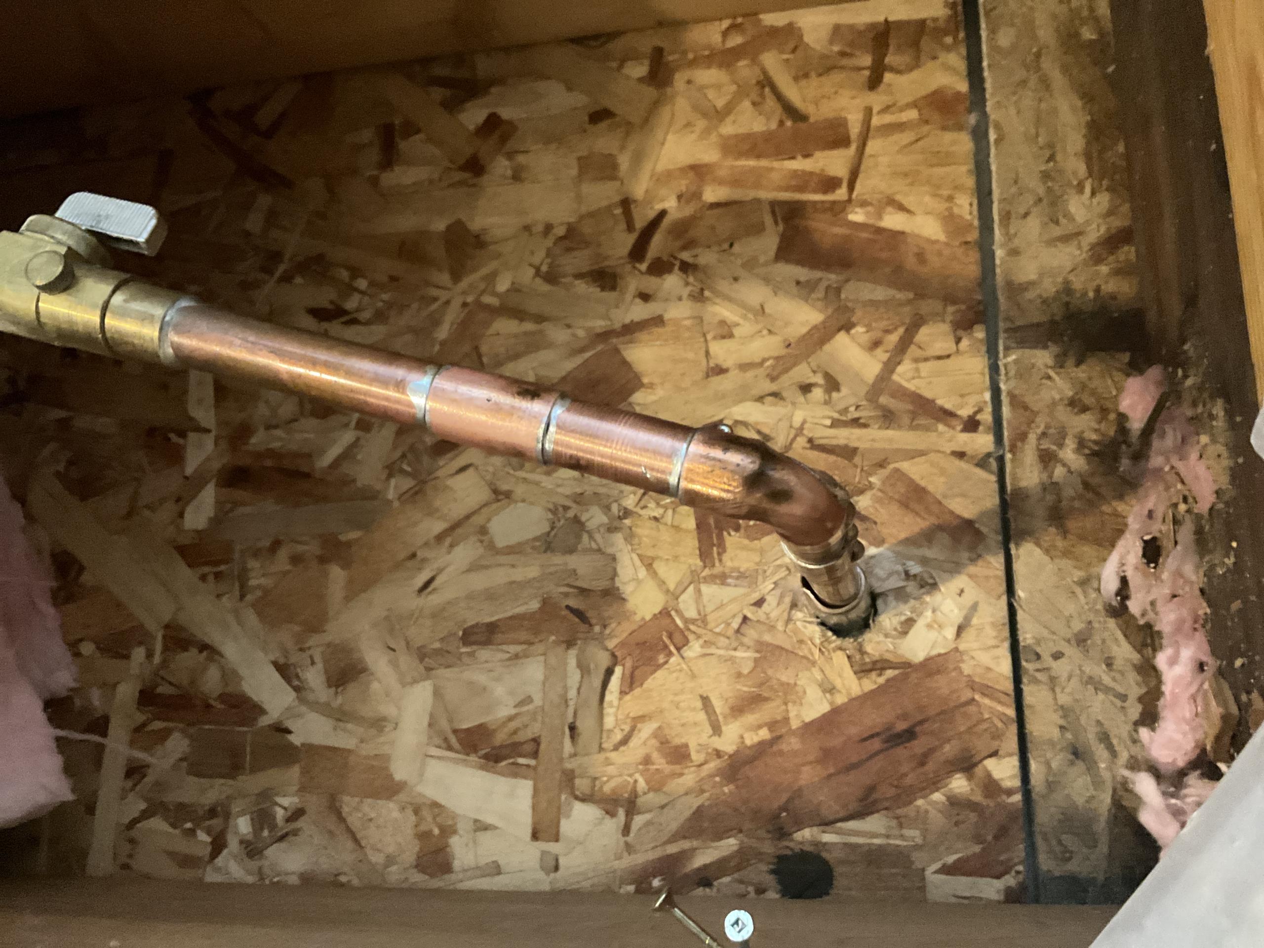 East York, ON - Repaired burst pipe