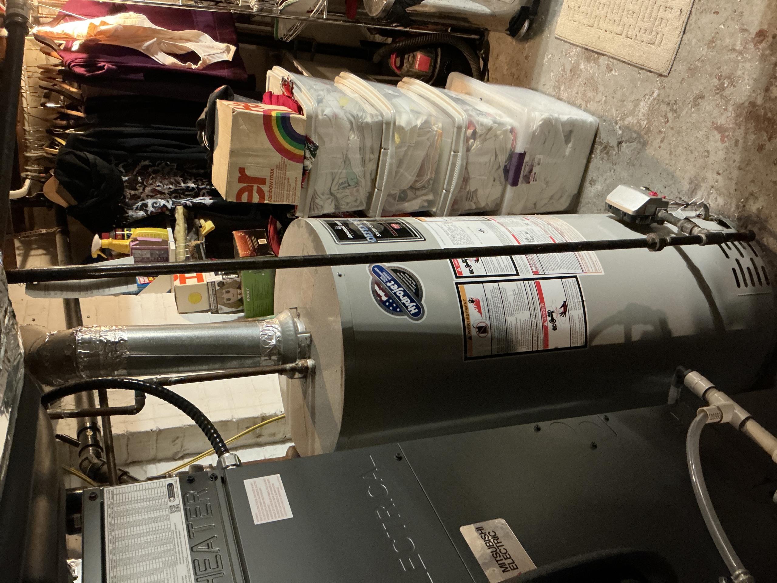 East York, ON - Re-light hot water tank and demonstrate procedure for homeowner