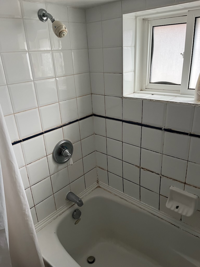 East York, ON - Roughed in and finished shower valve and drain leak