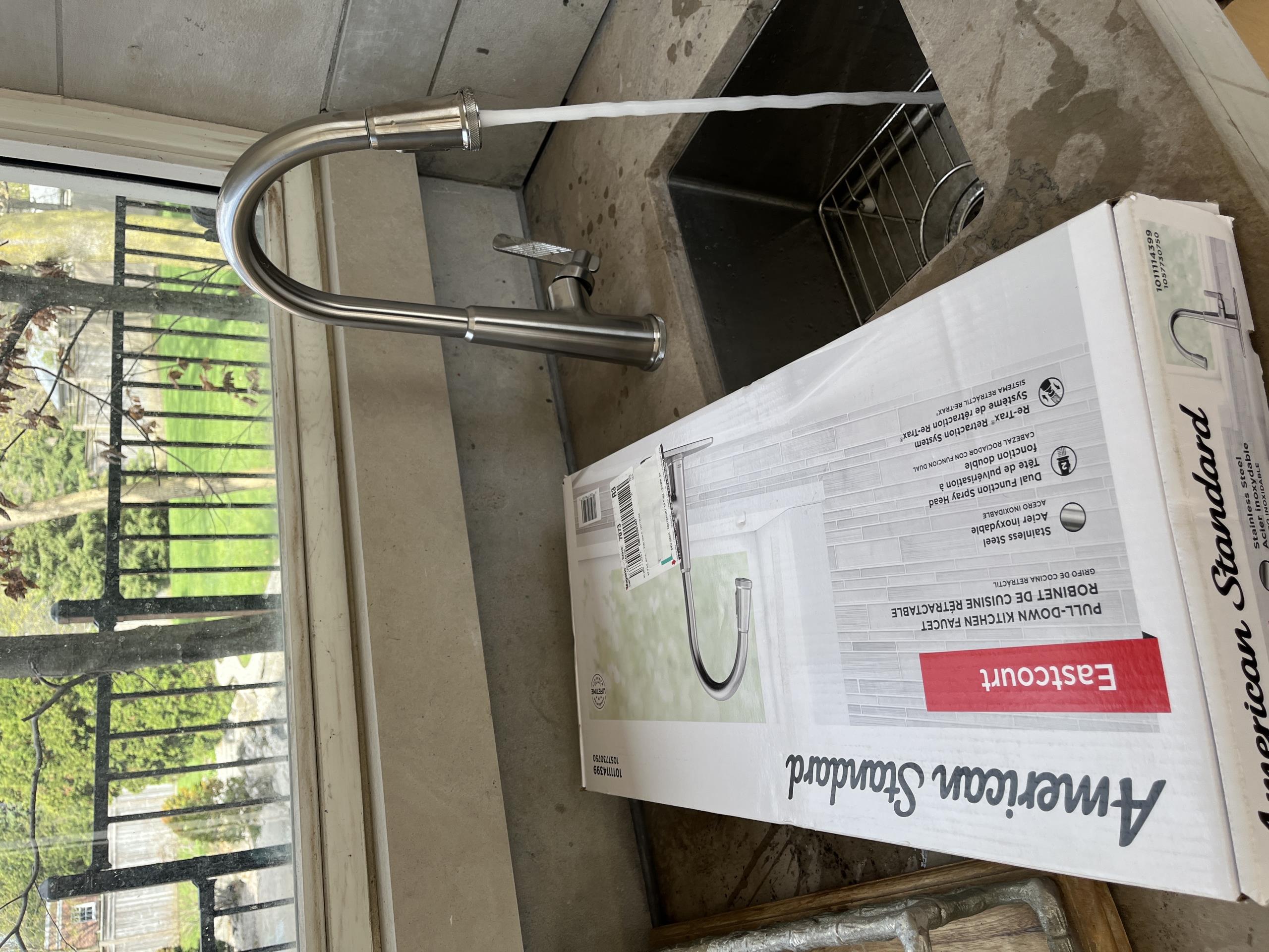 North York, ON - Installed customers new kitchen faucet