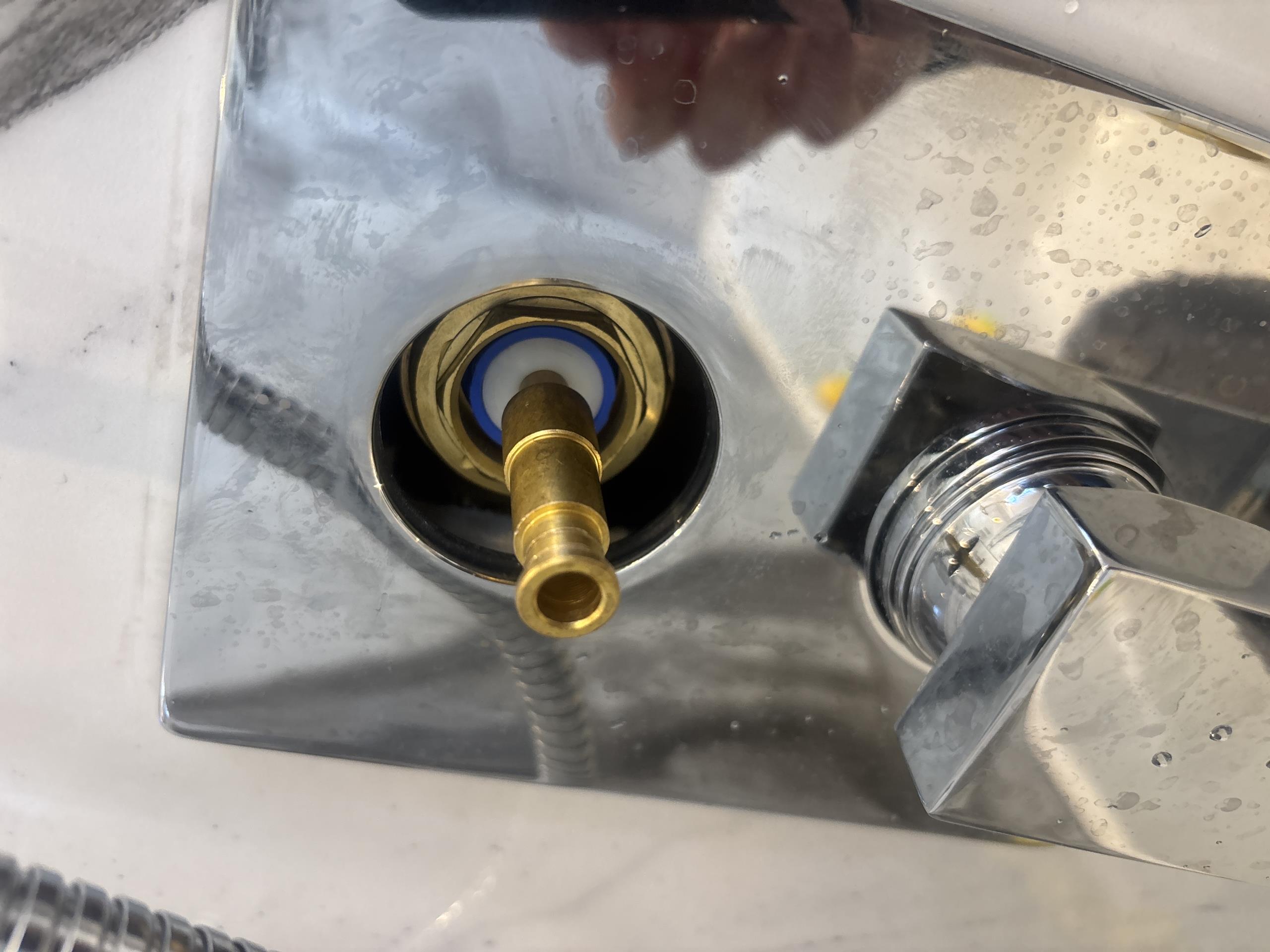 Old Toronto, ON - install diverter cartridge for shower