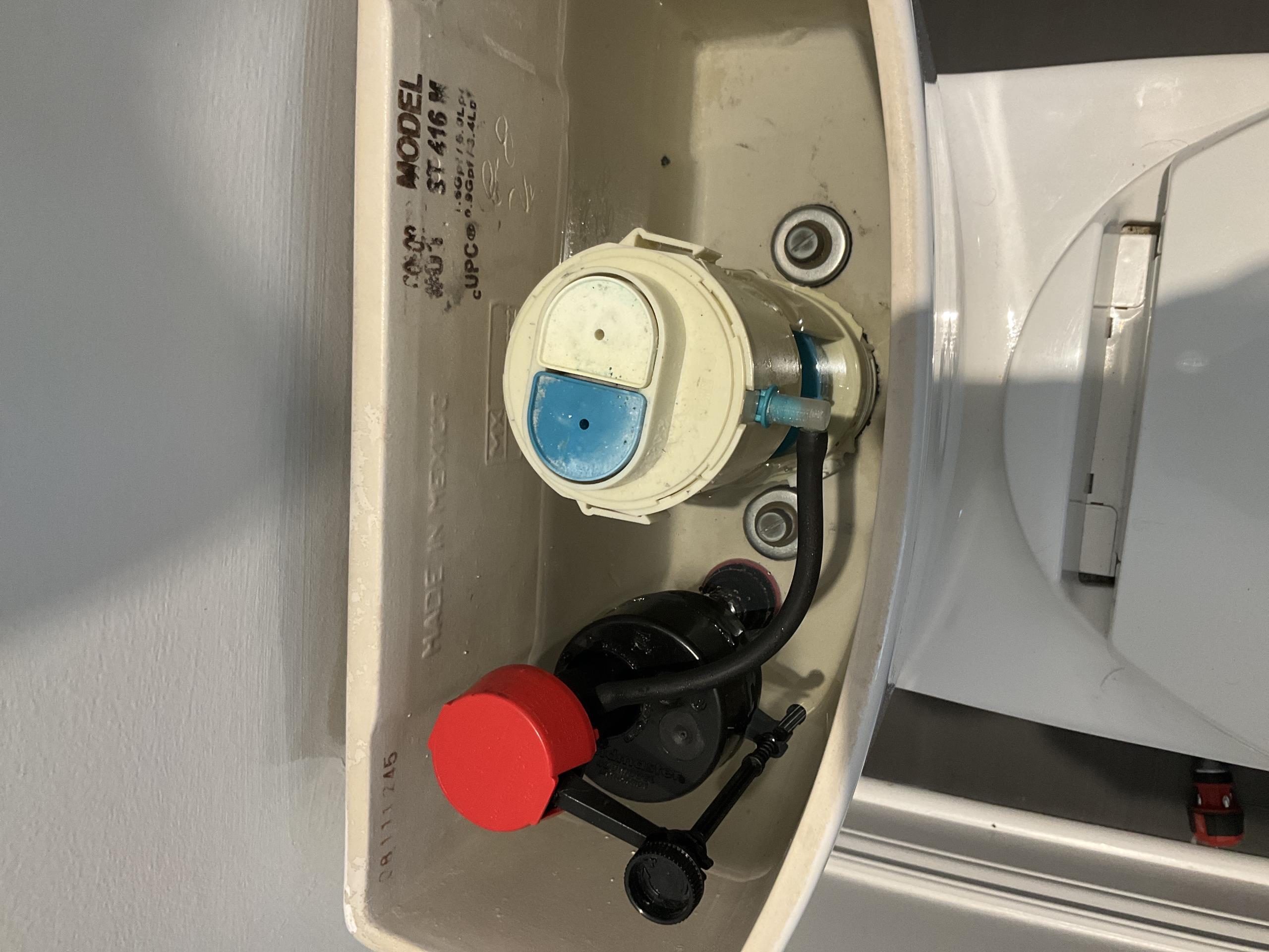 East York, ON - Replaced fill valve