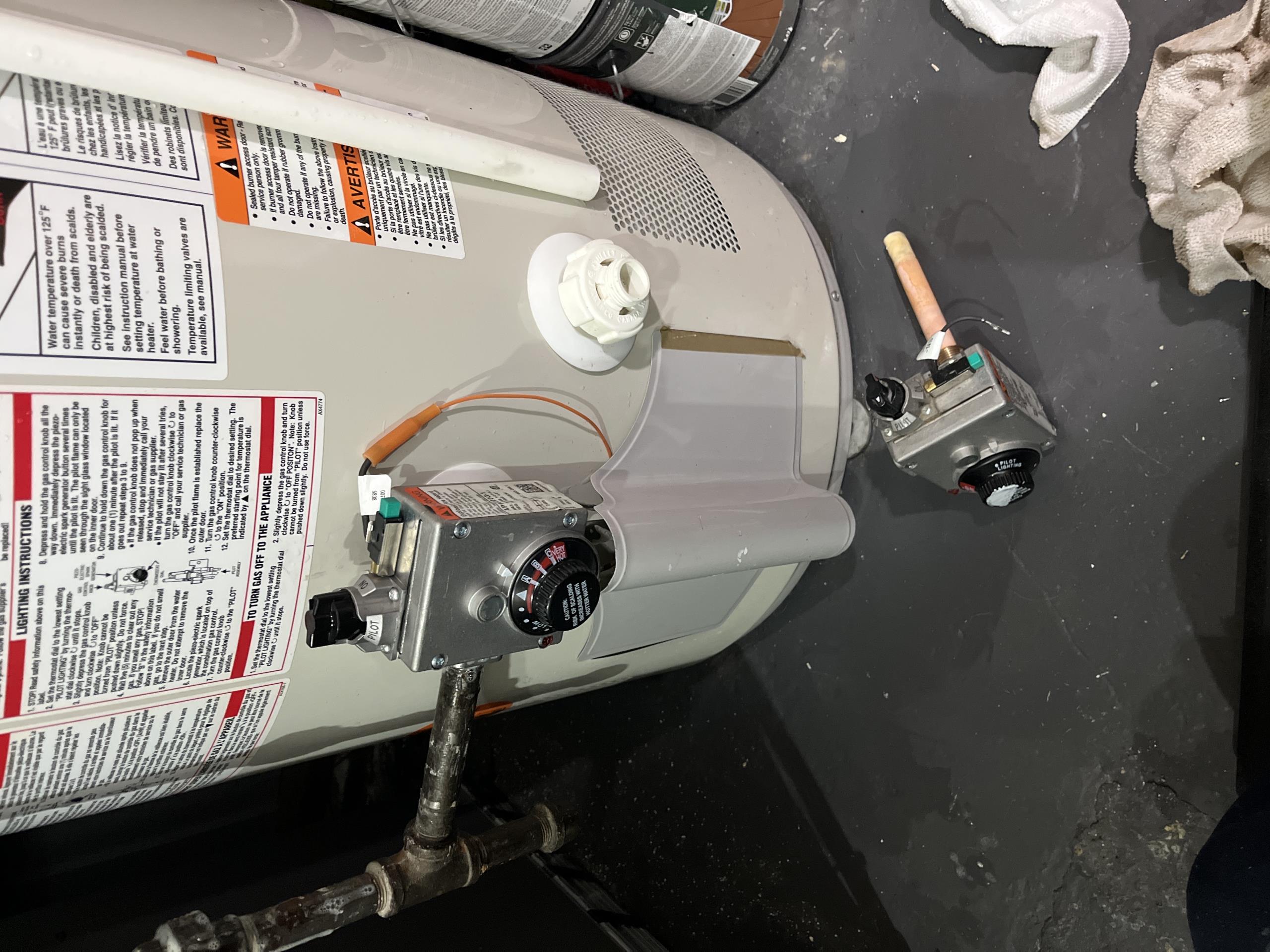 Old Toronto, ON - Troubleshoot hot water tank and replace faulty control valve